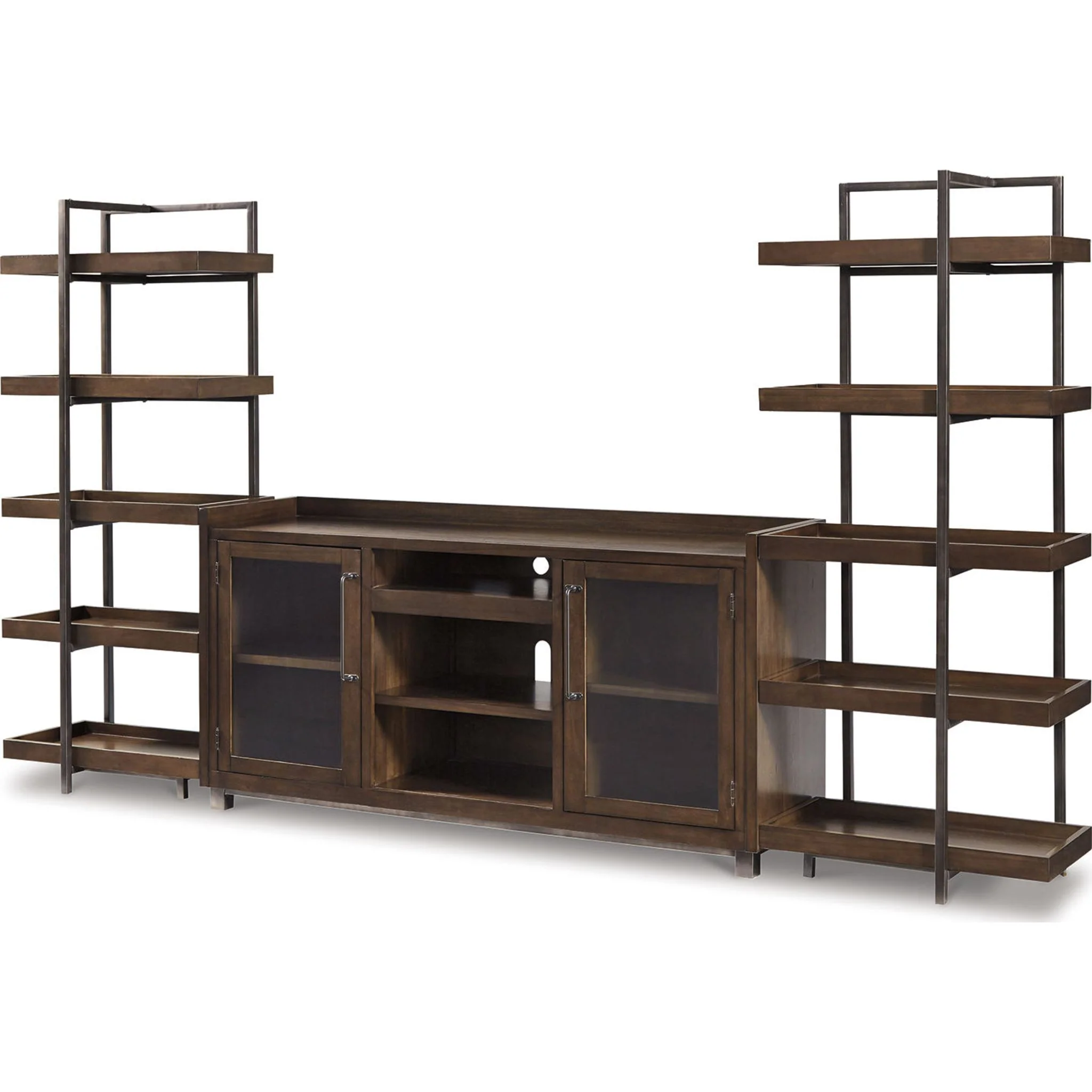 Starmore Entertainment Unit - Brown/Gunmetal - Image 23