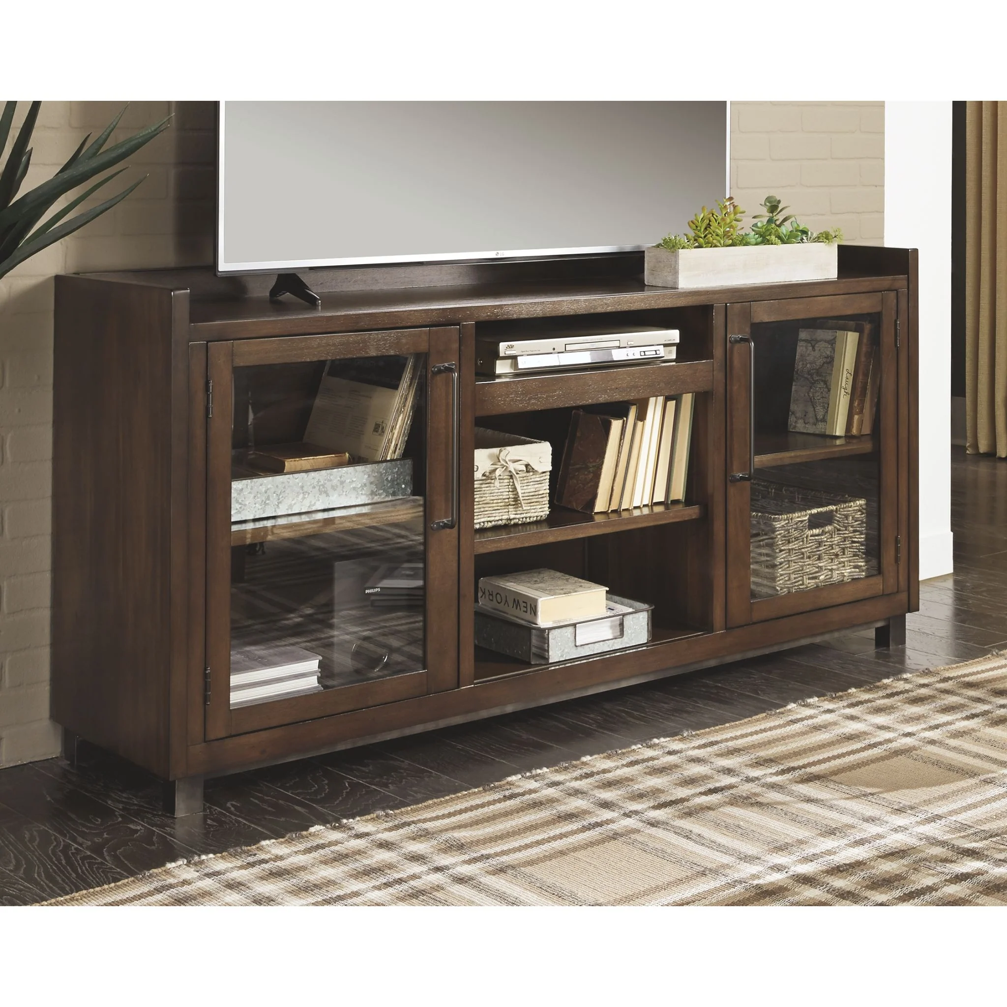 Starmore TV Stand - Brown - Image 2