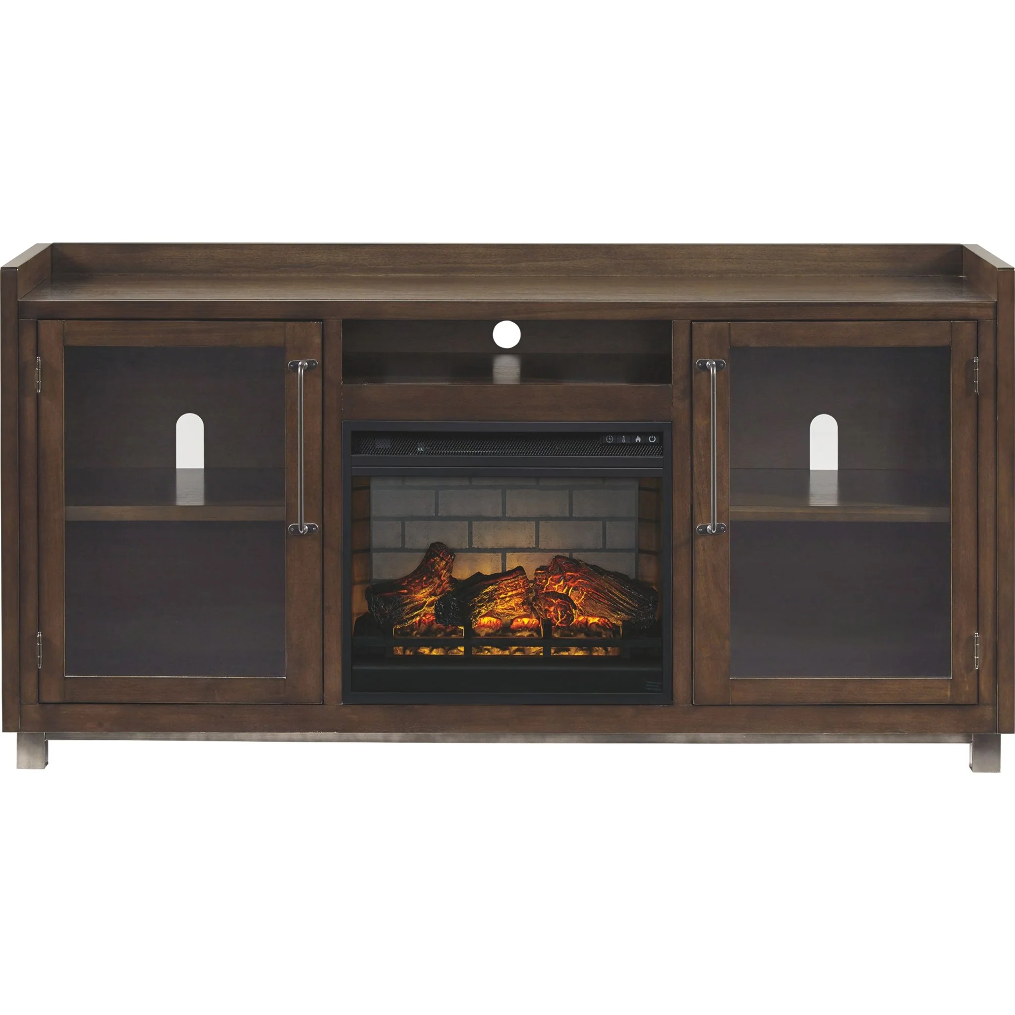 Starmore TV Stand with Fireplace - Brown - Image 8