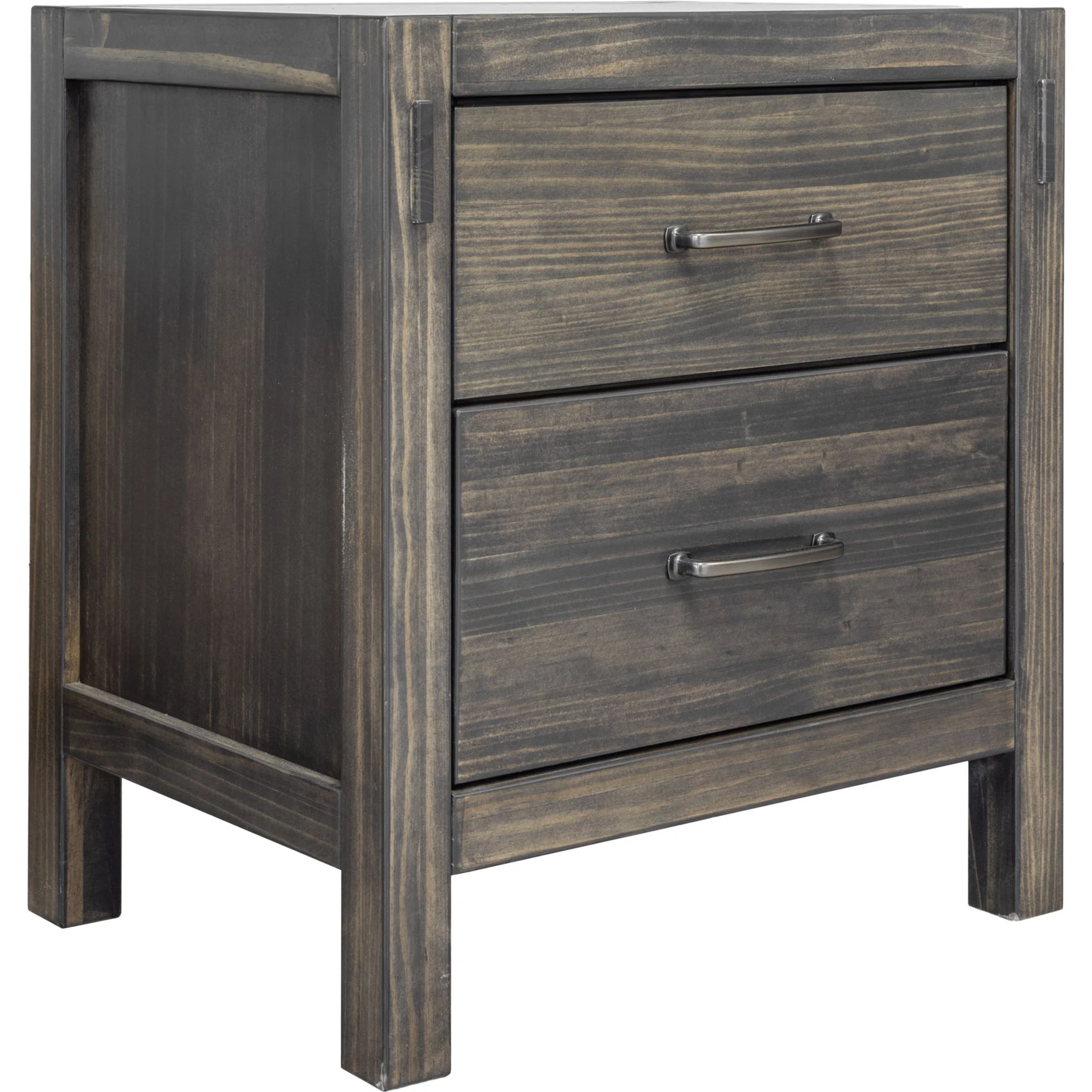 Stella 6 Piece Full Storage Bedroom - Charcoal - Image 5