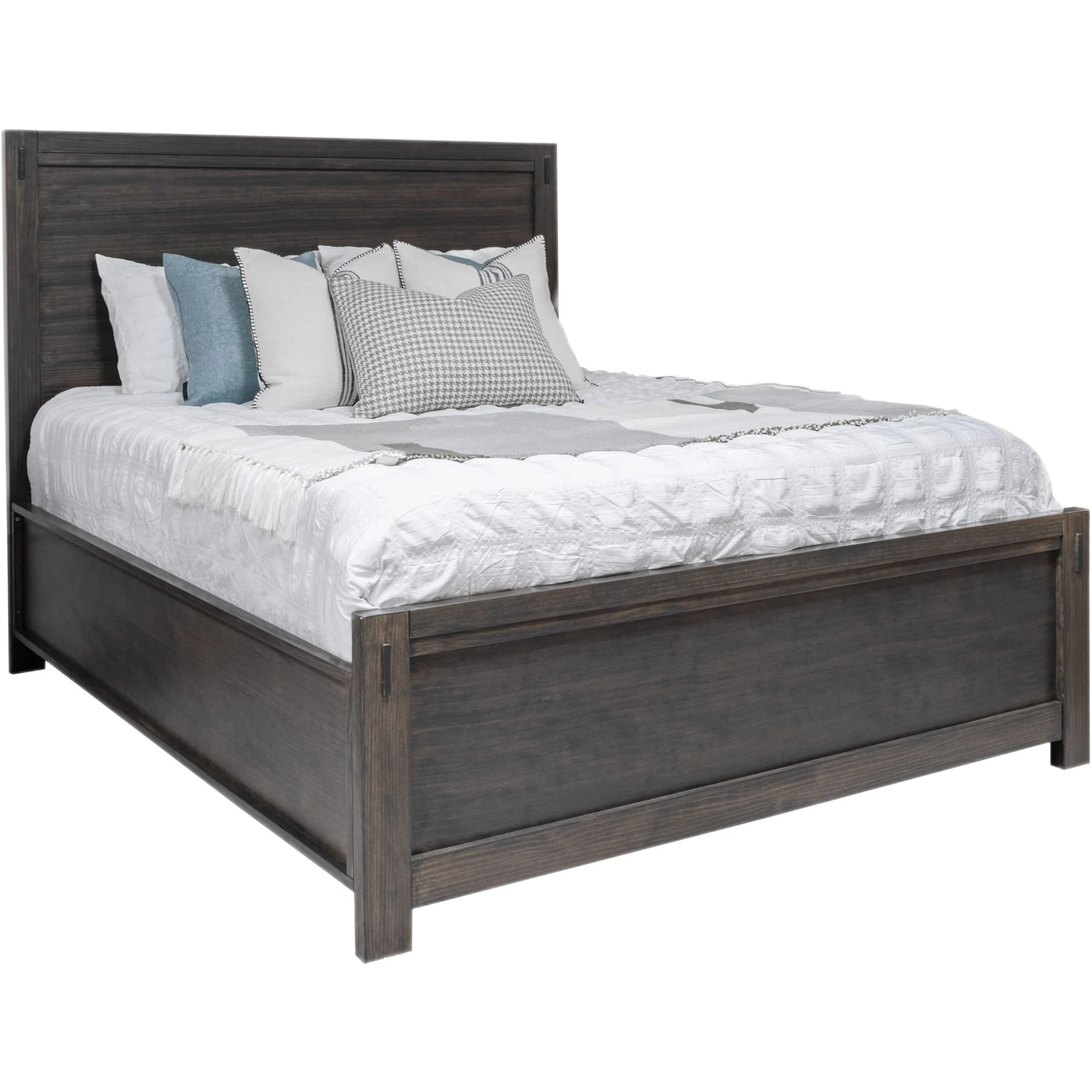 Stella 6 Piece Panel Bedroom - Charcoal - Image 3