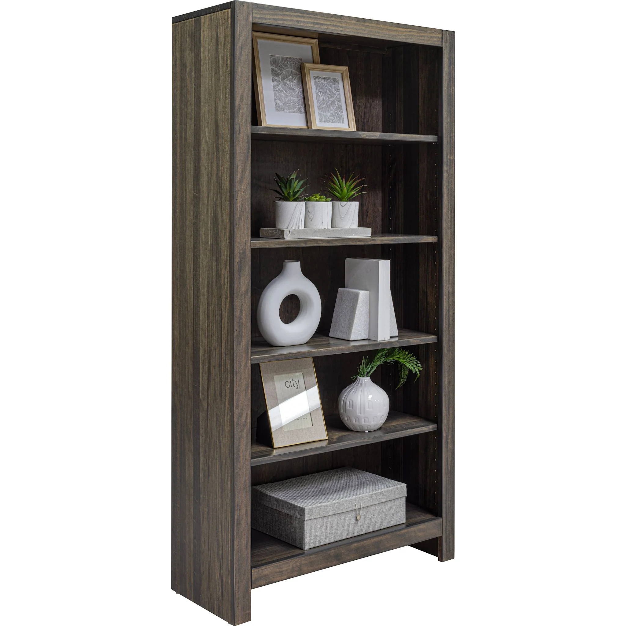 Stella 60H Bookcase - Charcoal - Image 2