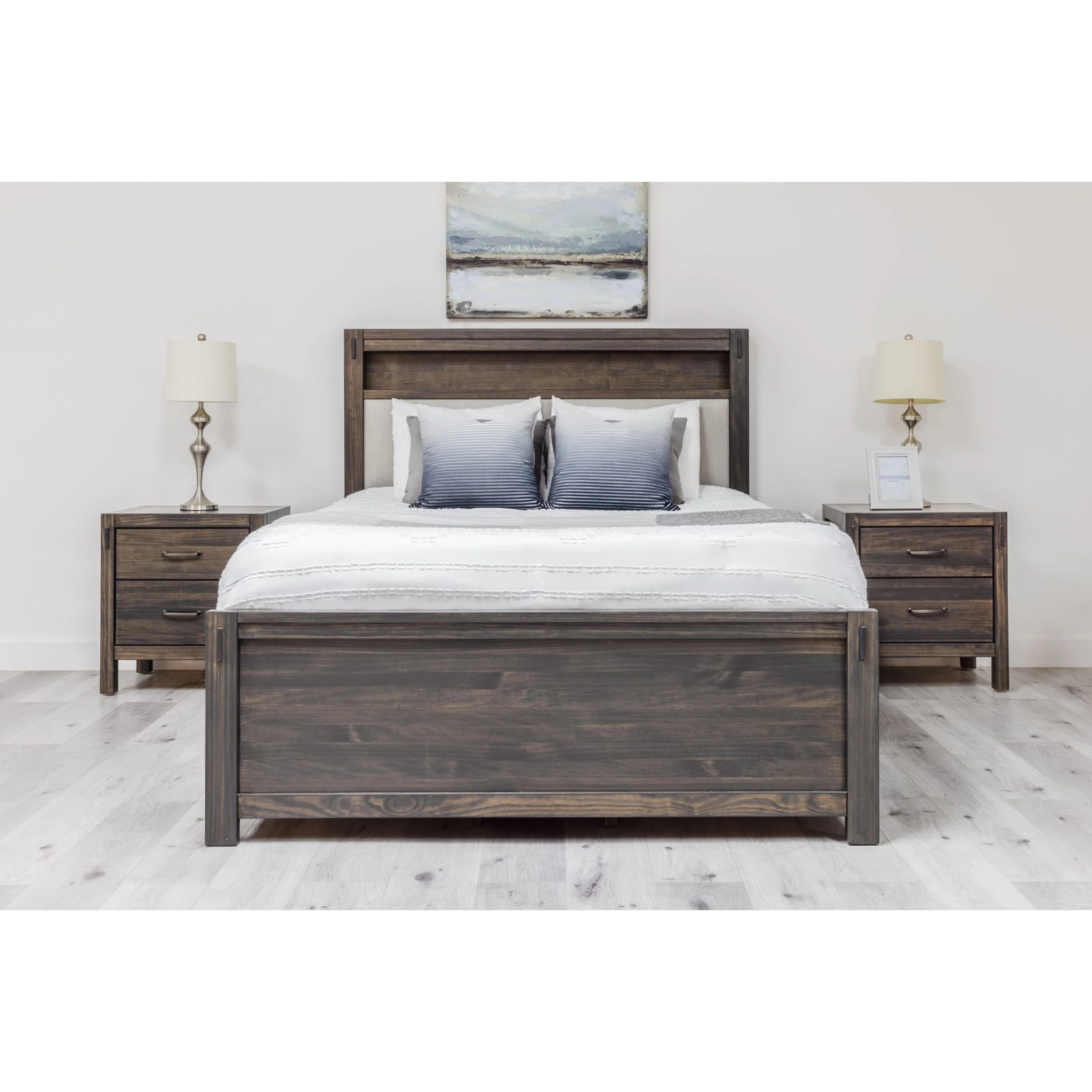 Stella Full Storage Bed - Charcoal/Pace Platinum - Image 4
