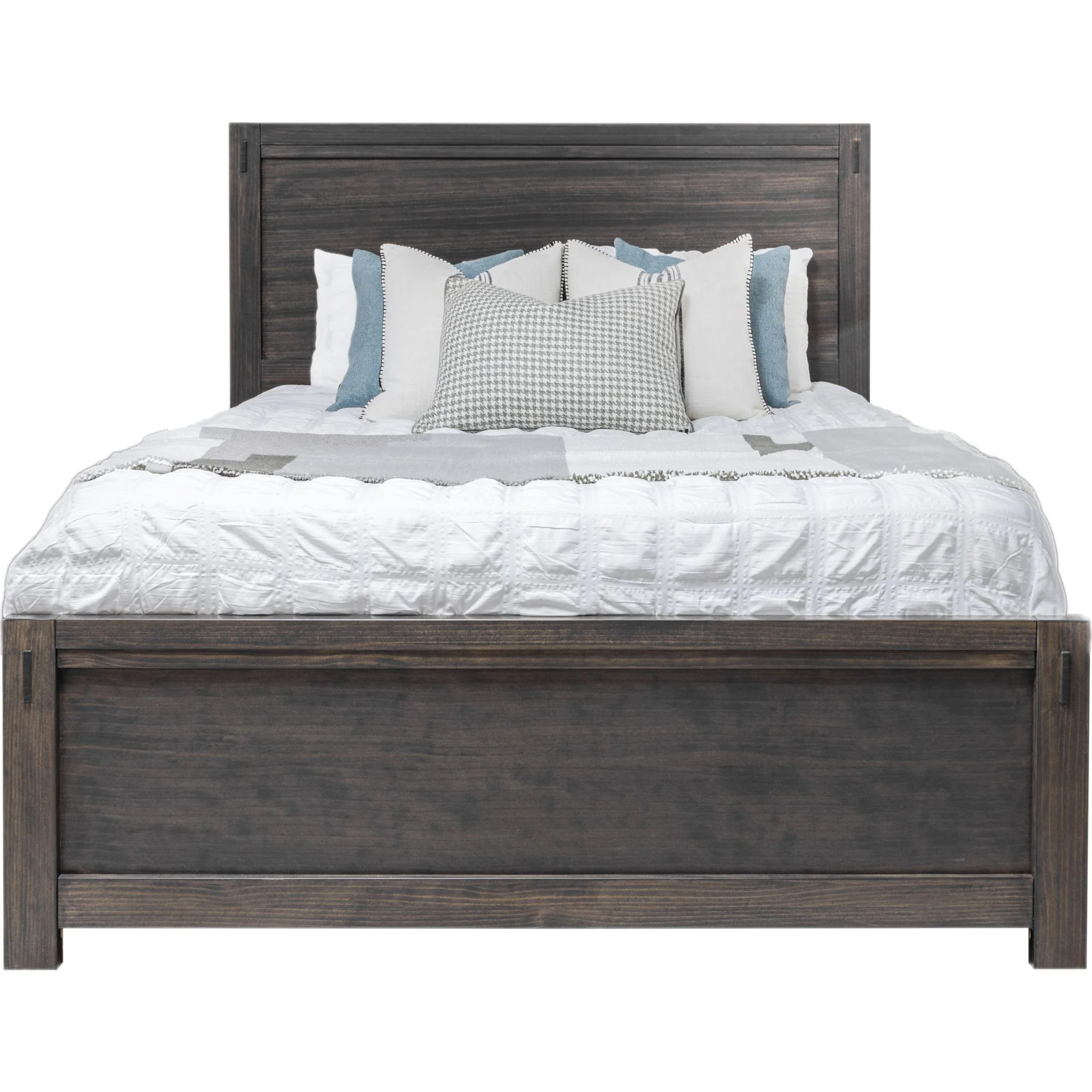 Stella Panel Bed - Charcoal - Image 3