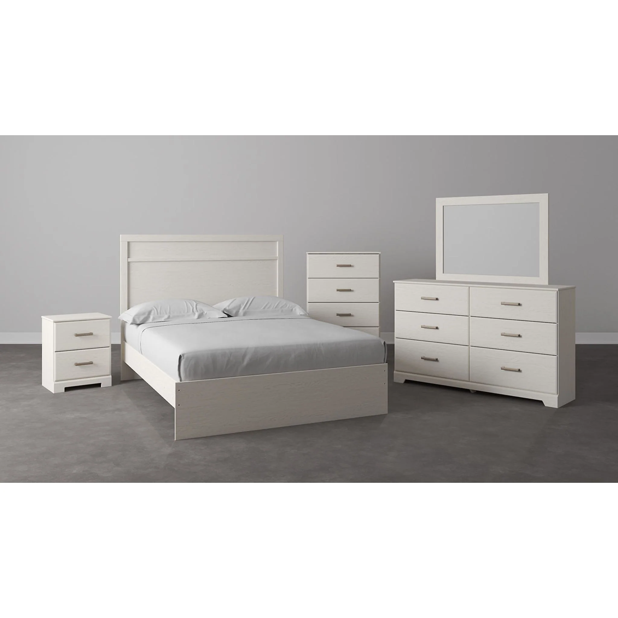 Stelsie Dresser and Mirror - White - Image 12