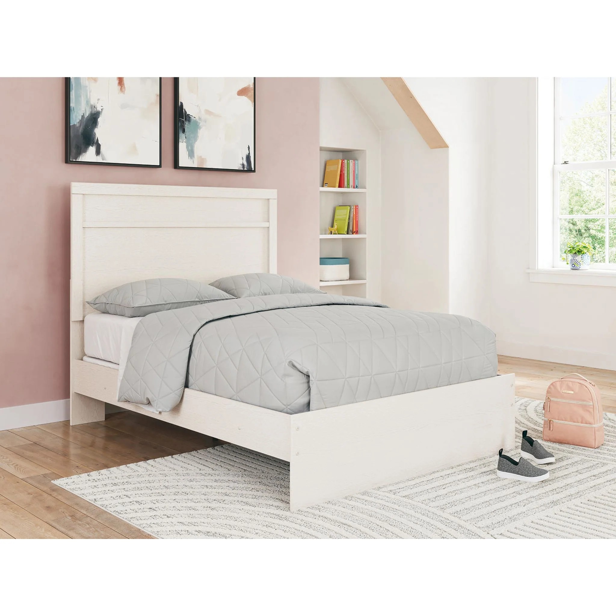 Stelsie Panel Bed - White - Image 37