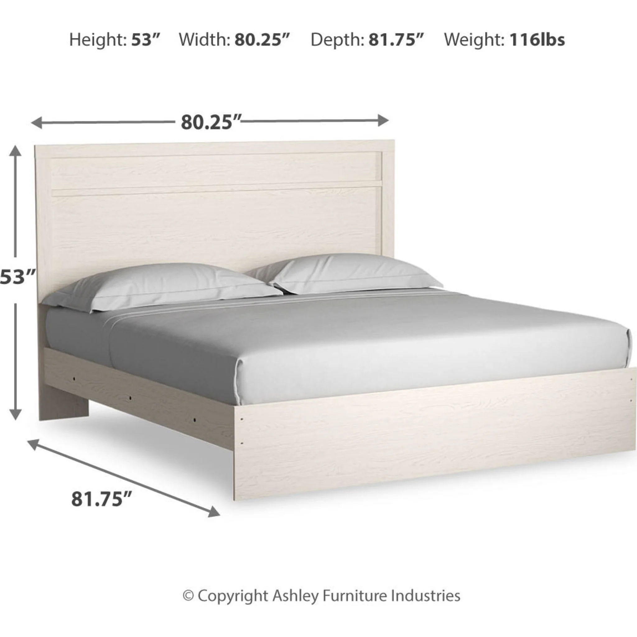 Stelsie Panel Bed - White - Image 30