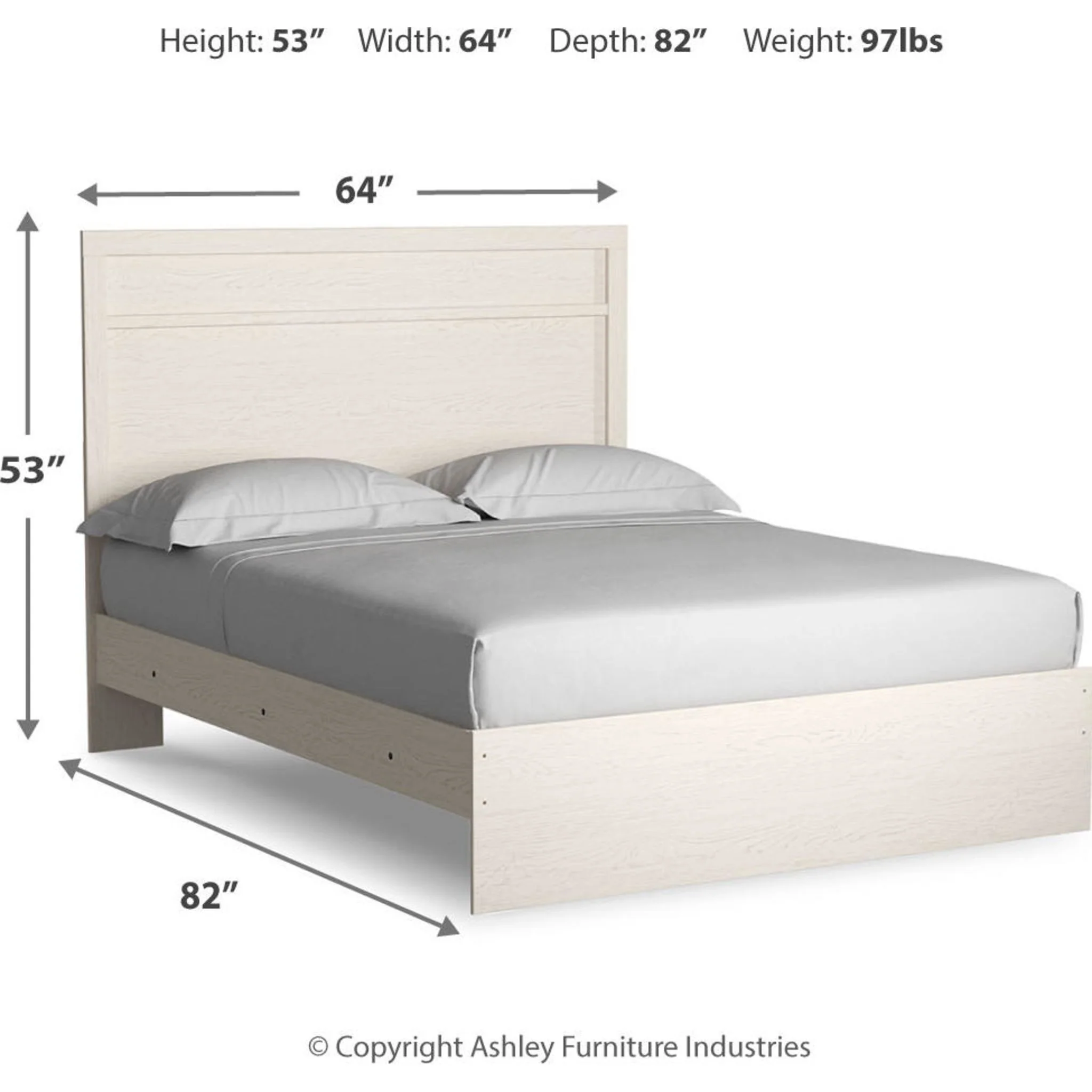 Stelsie Panel Bed - White - Image 35