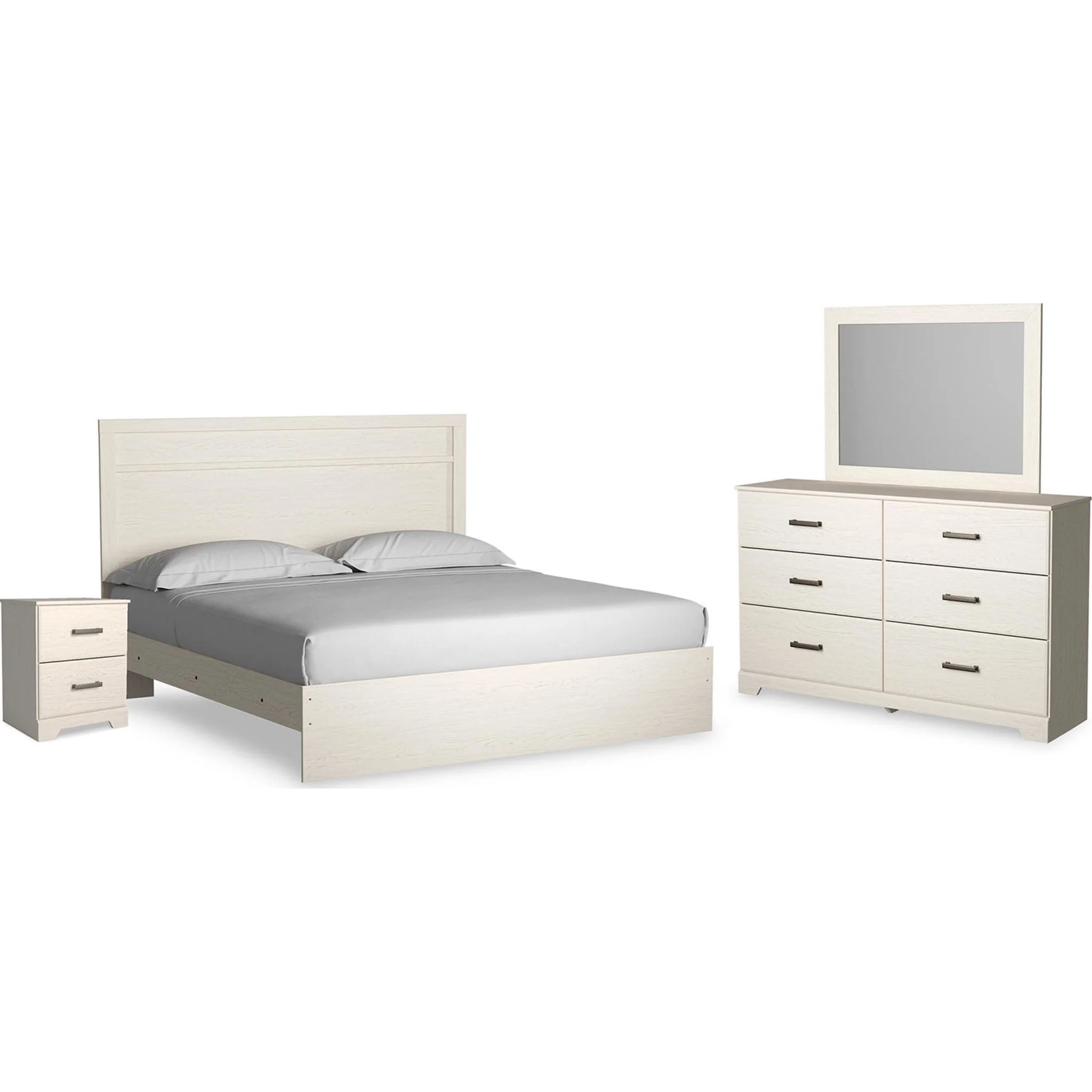 Stelsie Panel Bedroom - White - Image 9