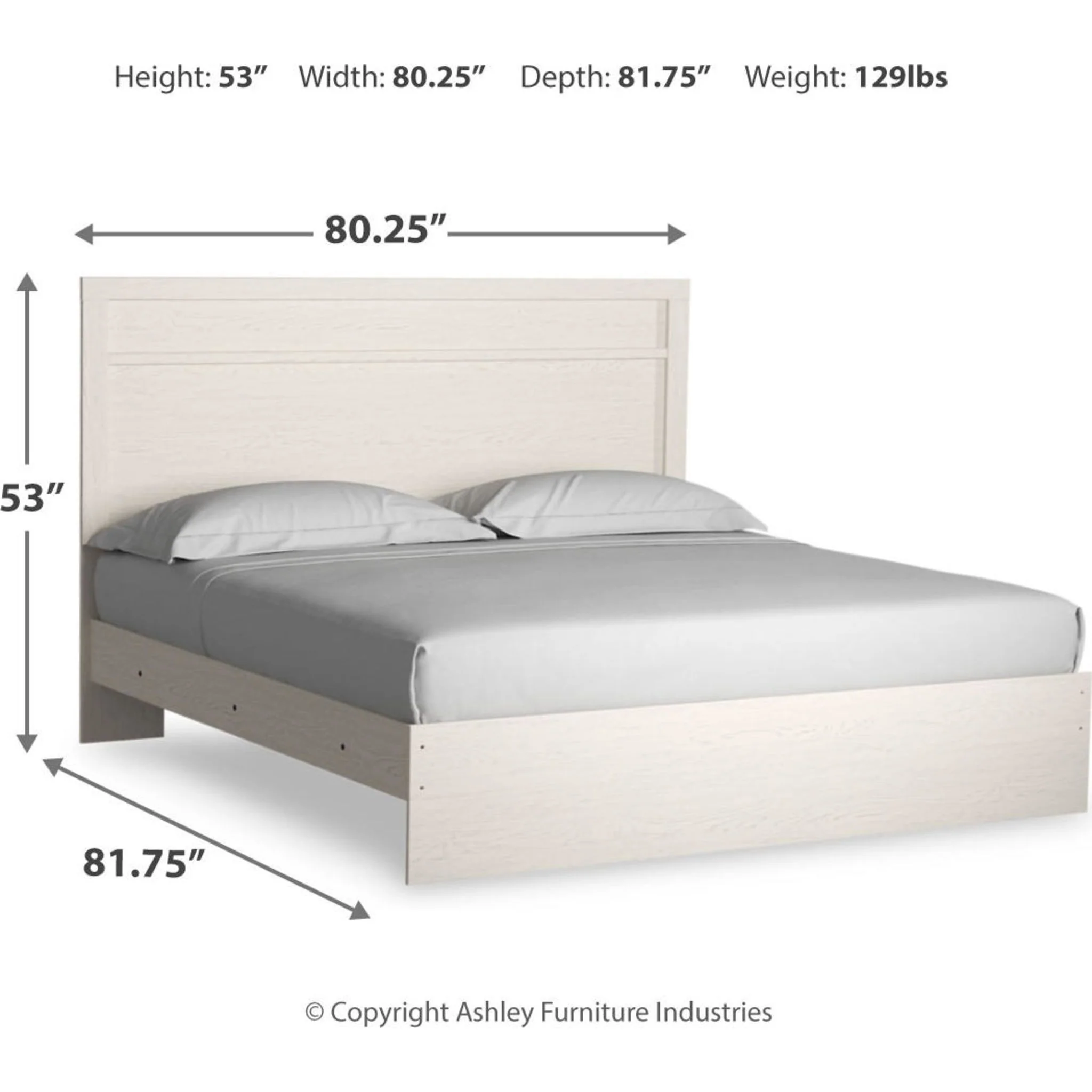Stelsie Panel Bedroom - White - Image 22