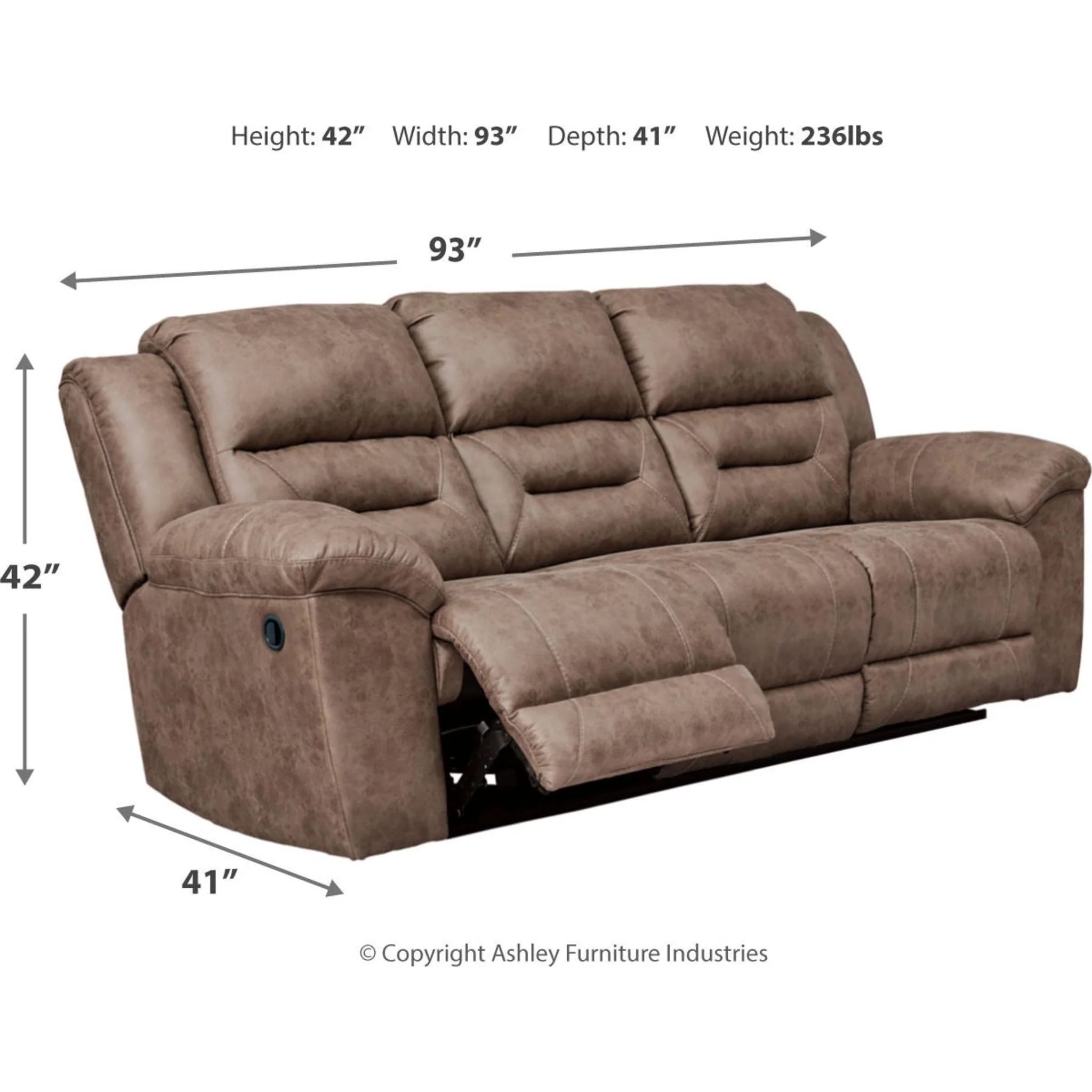 Stoneland Reclining Sofa - Image 14
