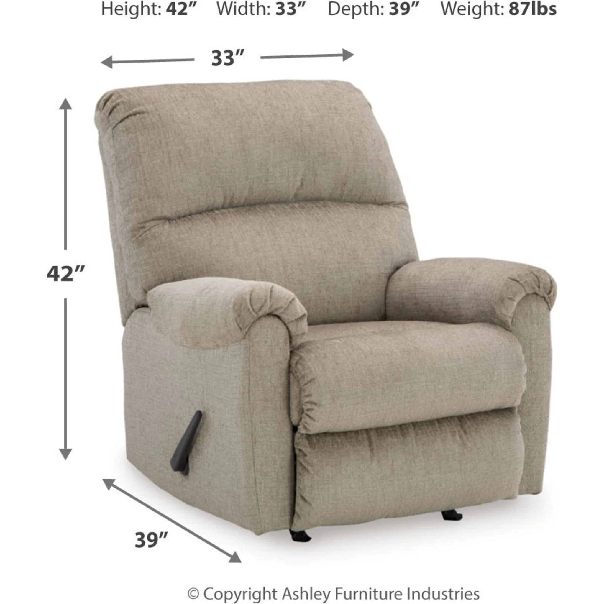 Stonemeade Rocker Recliner - Image 5