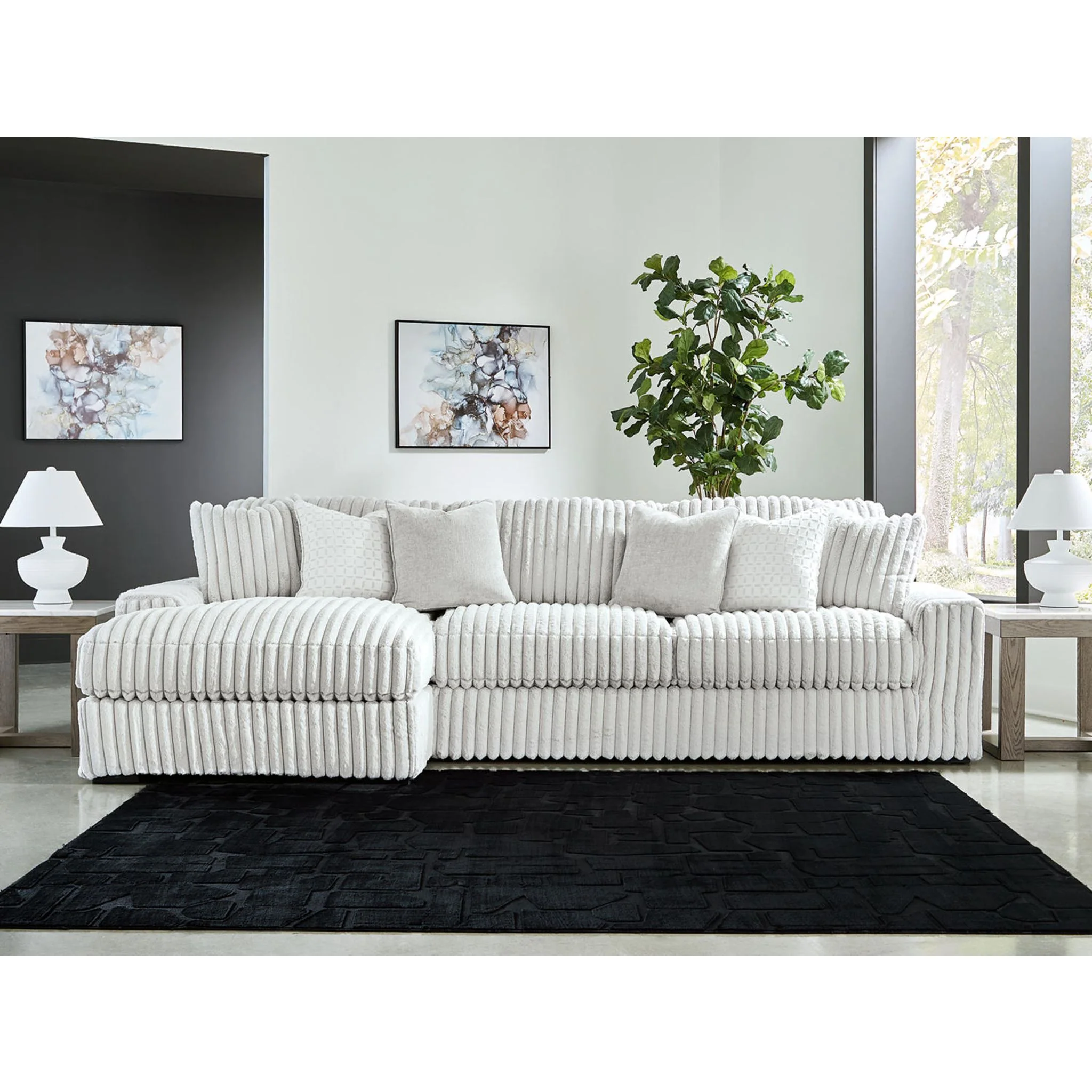 Stupendous 2 Piece Sectional with Chaise - Image 12