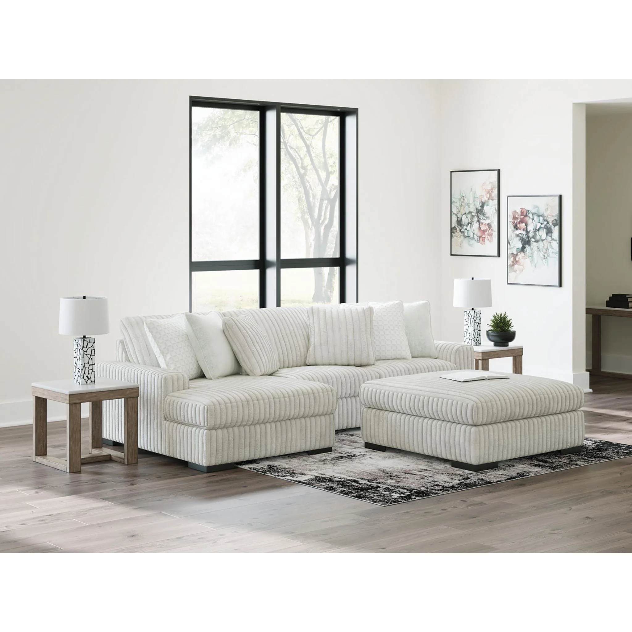 Stupendous 2 Piece Sectional with Chaise - Image 15