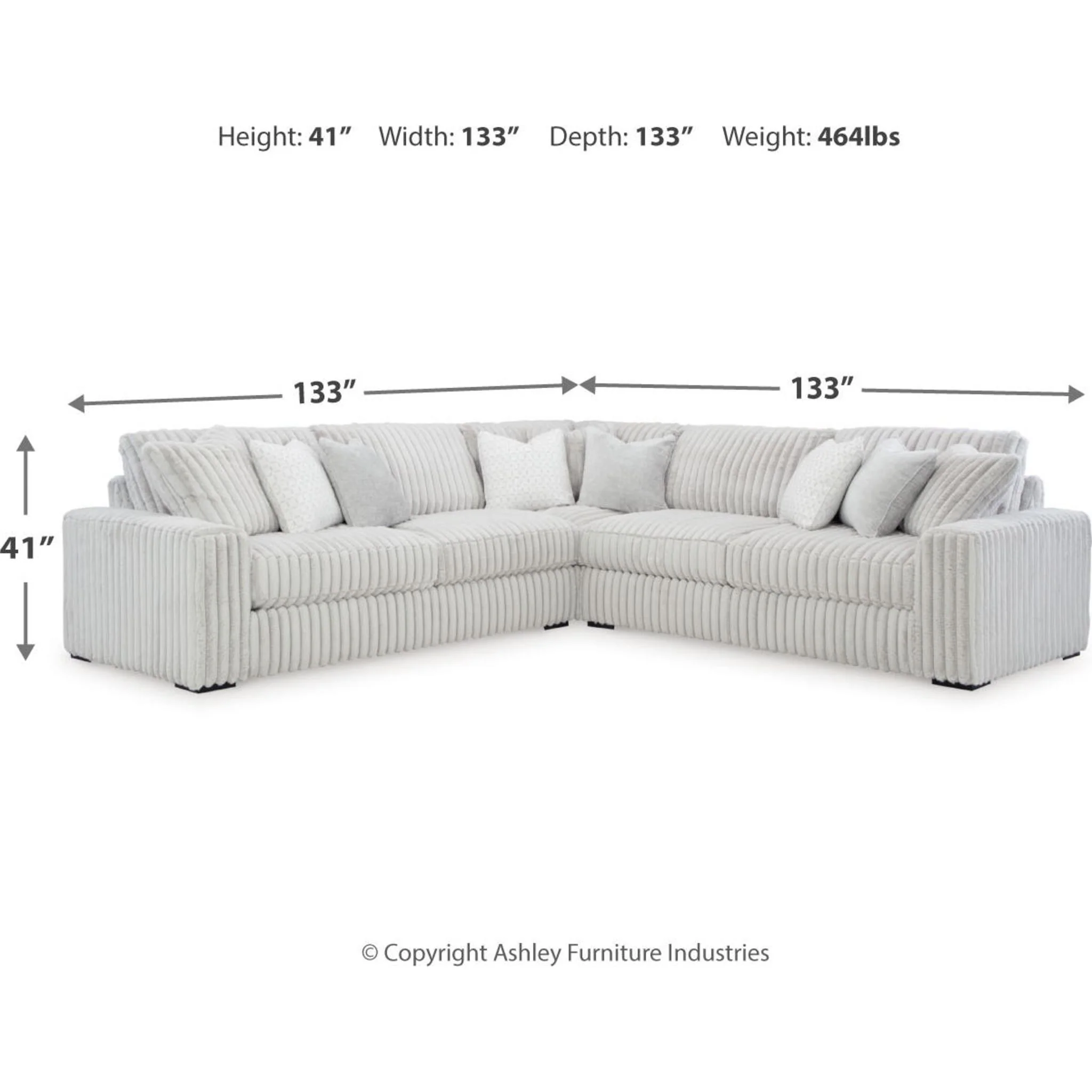 Stupendous 3 Piece Sectional - Image 5