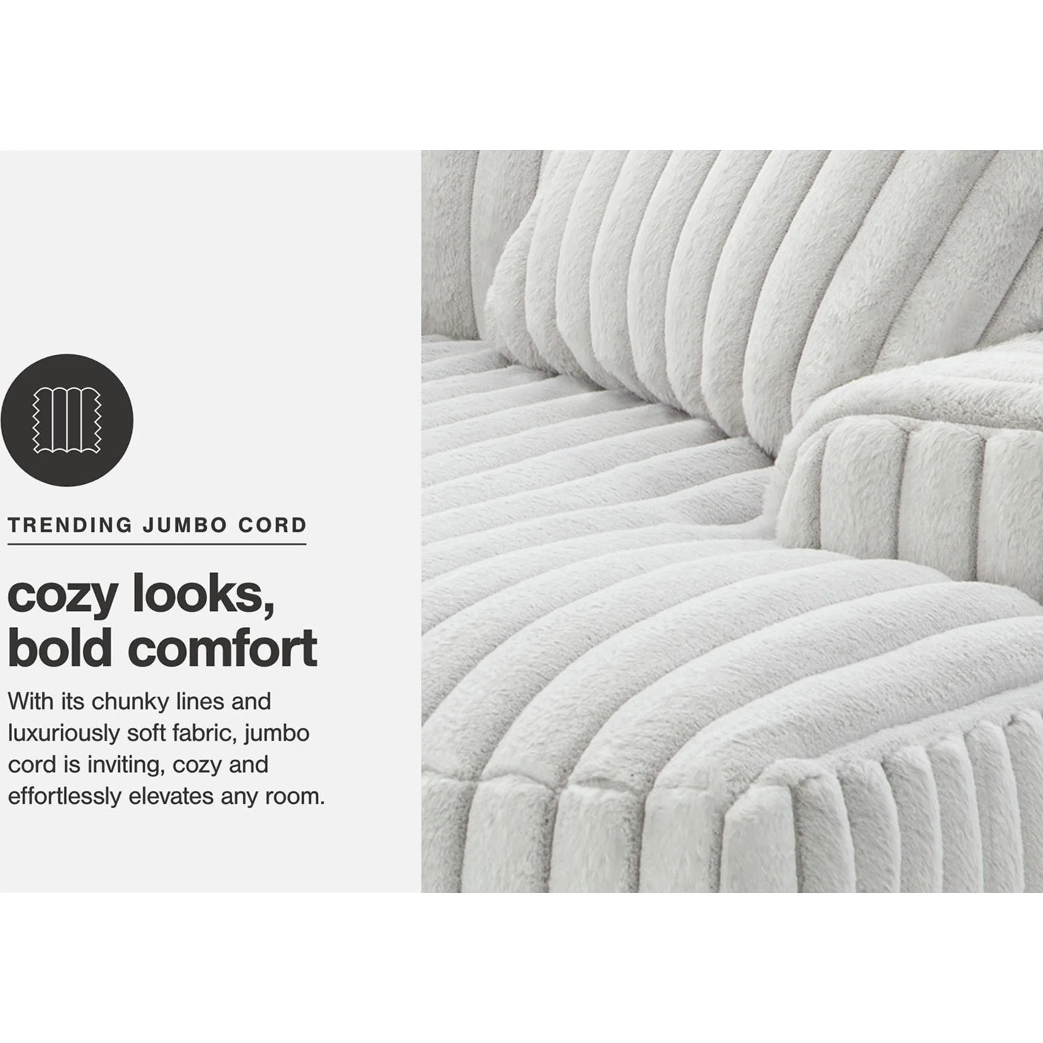 Stupendous 3 Piece Sectional with Double Chaise - Alloy - Image 3