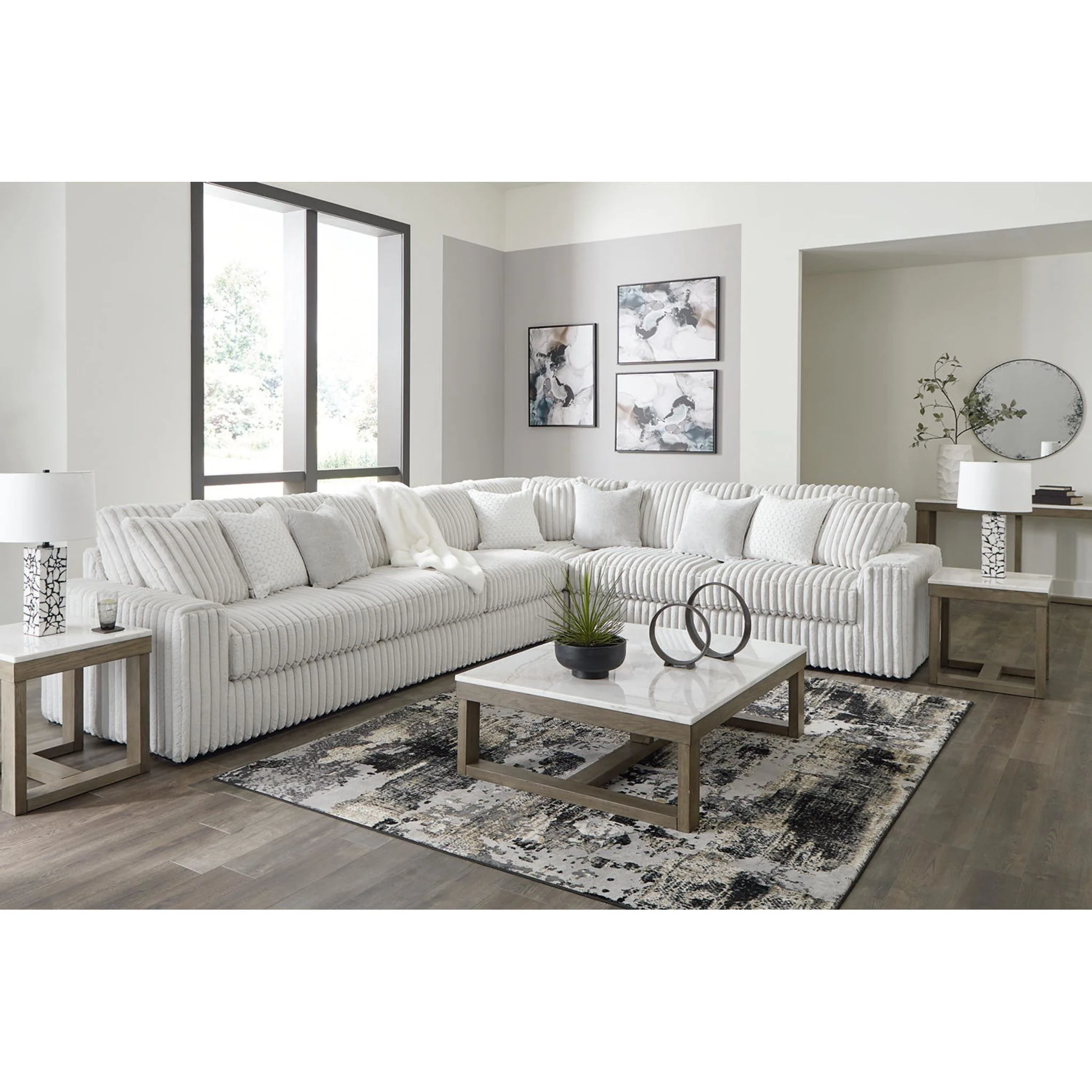 Stupendous 4 Piece Sectional - Alloy - Image 10