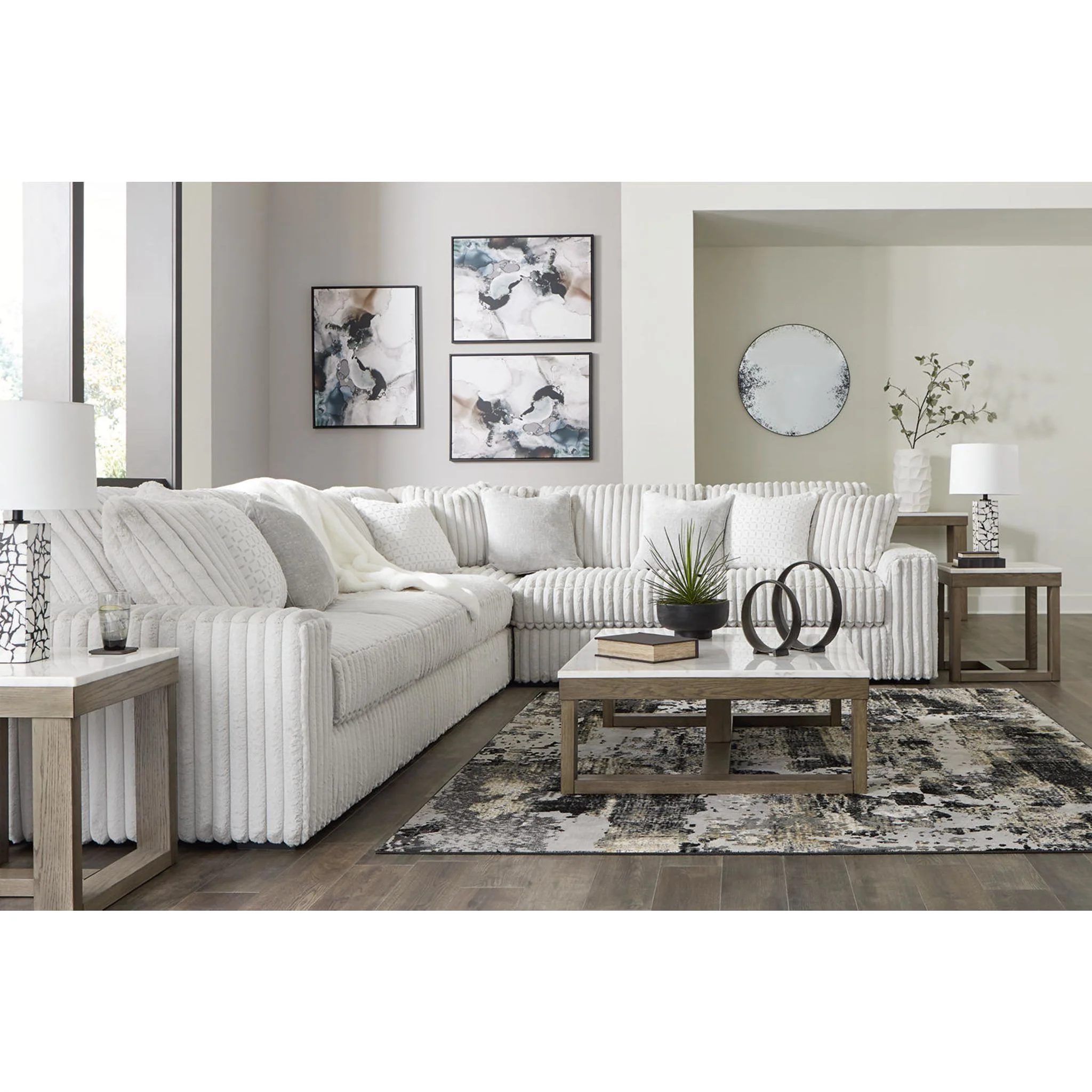 Stupendous 4 Piece Sectional - Alloy - Image 12