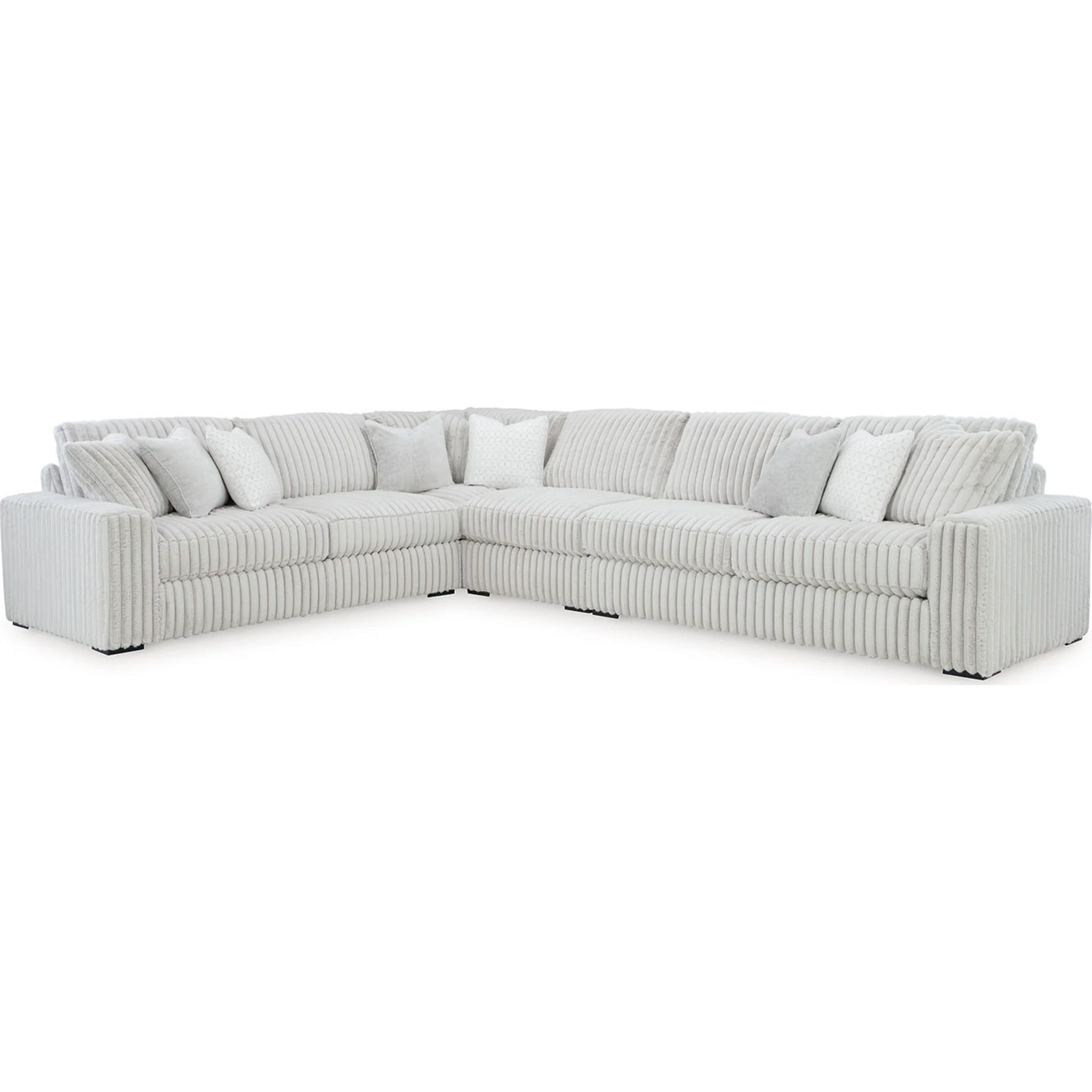 Stupendous 4 Piece Sectional - Alloy - Image 4