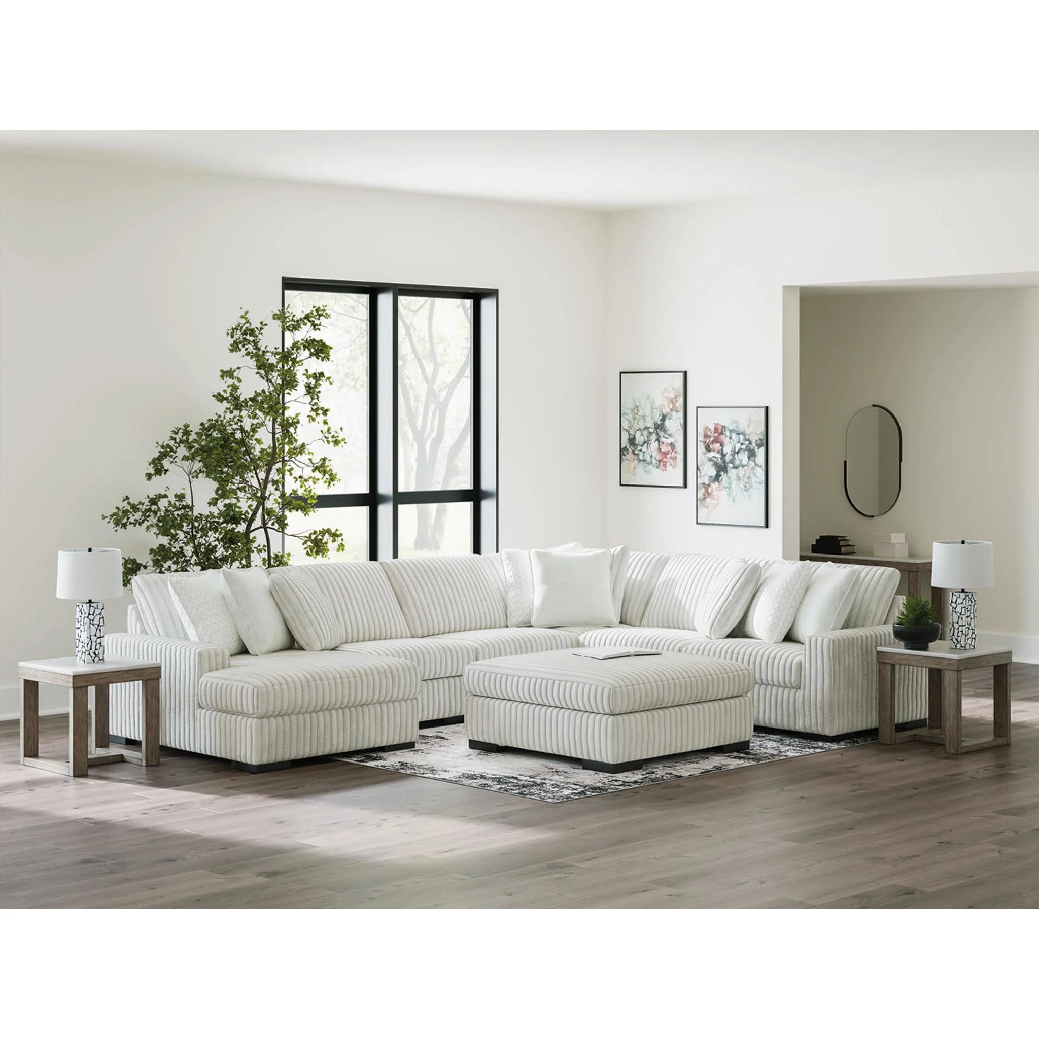 Stupendous 5 Piece Sectional with Chaise - Image 12