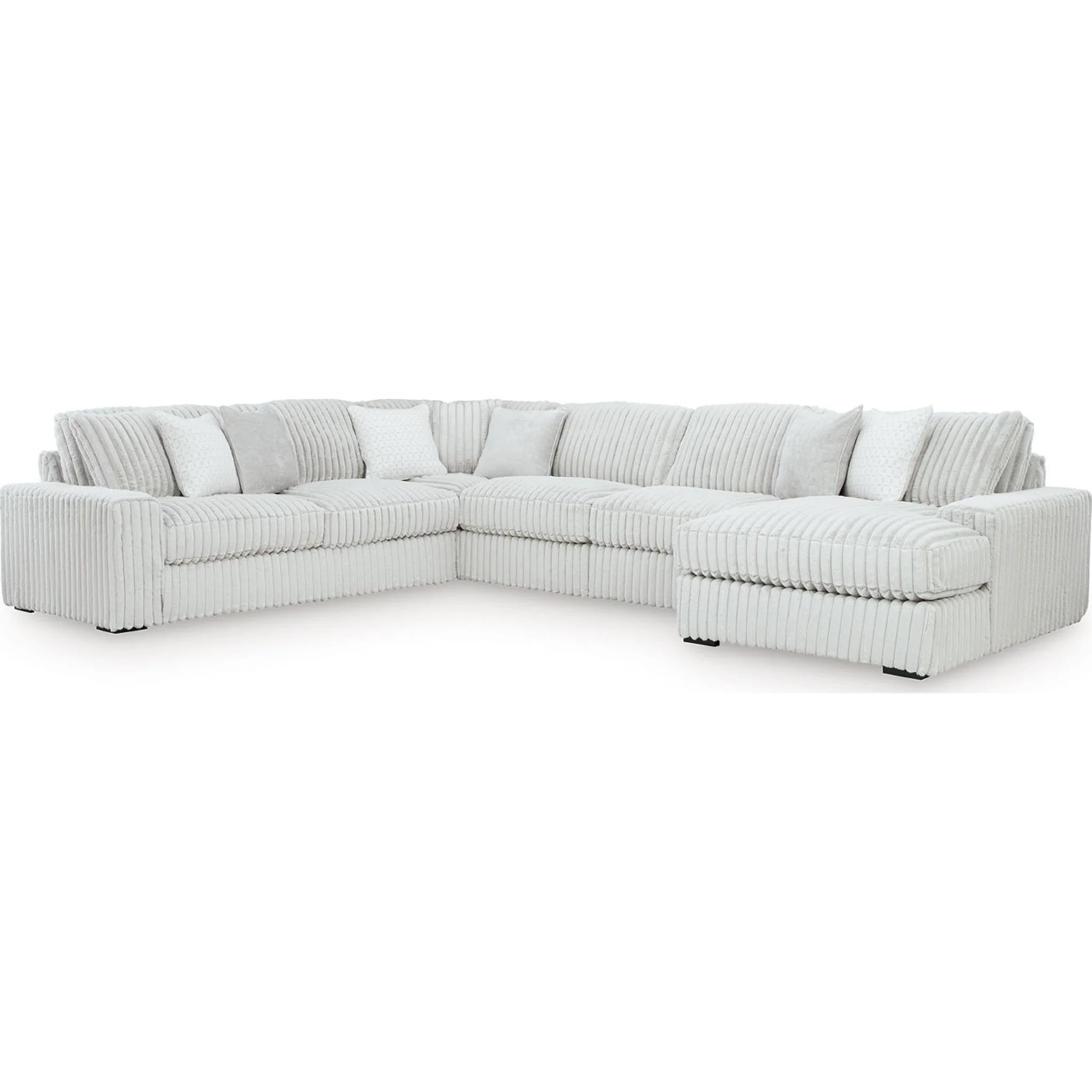Stupendous 5 Piece Sectional with Chaise - Image 7