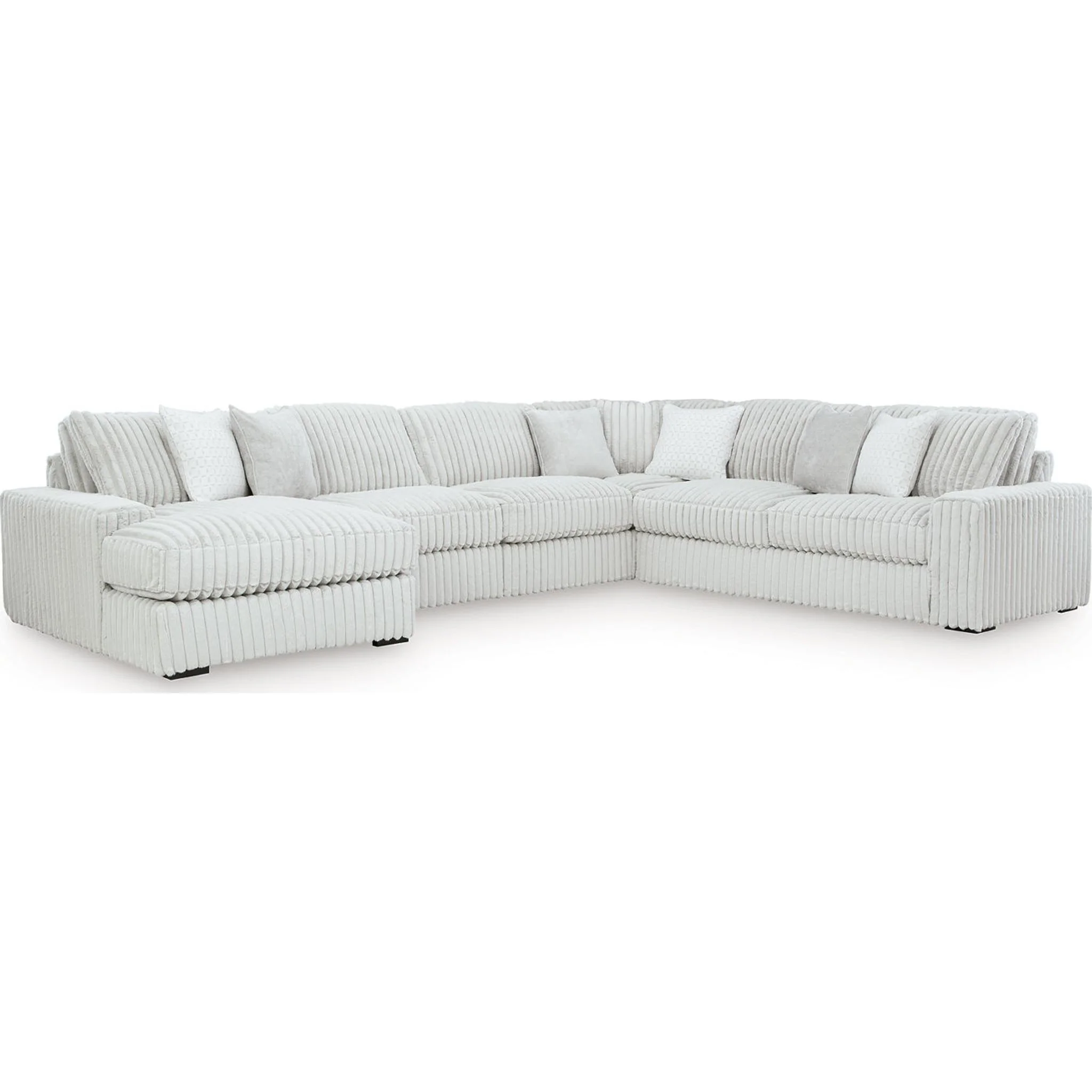 Stupendous 5 Piece Sectional with Chaise - Image 9