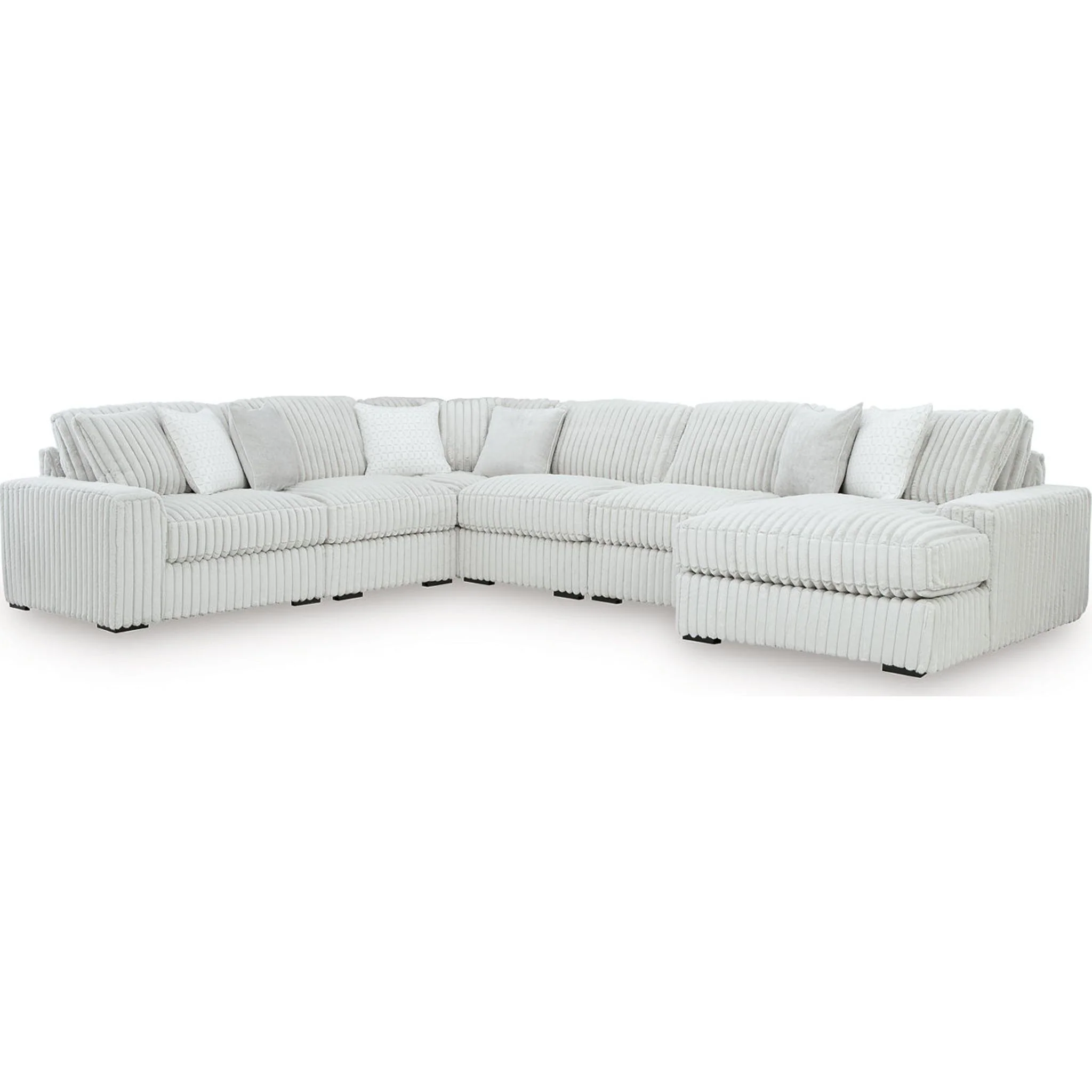 Stupendous 6 Piece Sectional with Chaise - Image 2