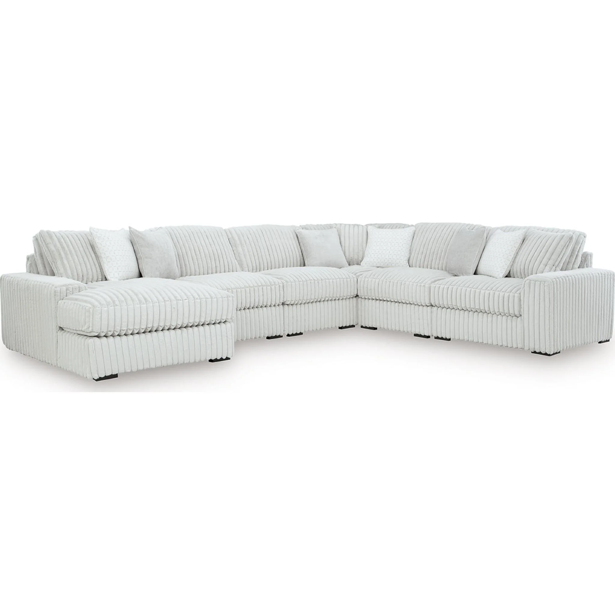 Stupendous 6 Piece Sectional with Chaise - Image 5