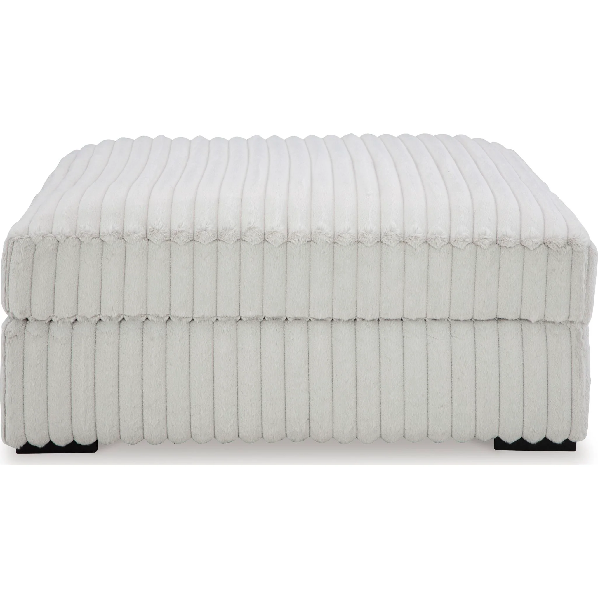 Stupendous Oversized Accent Ottoman - Alloy - Image 3