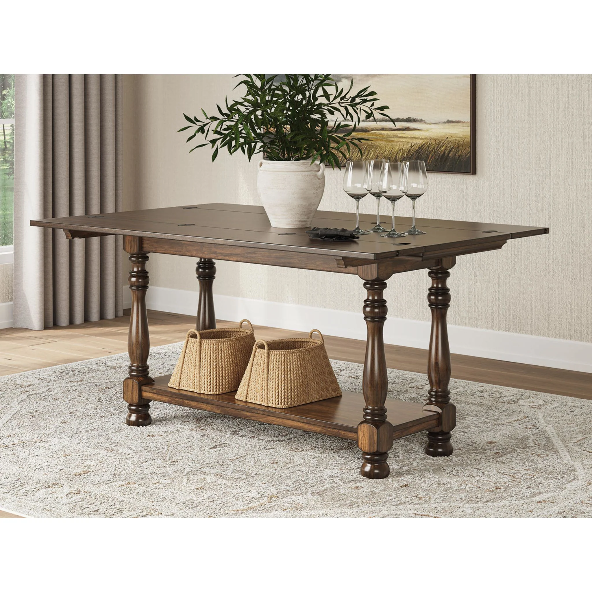 Sturlayne Sofa Table - Brown - Image 13