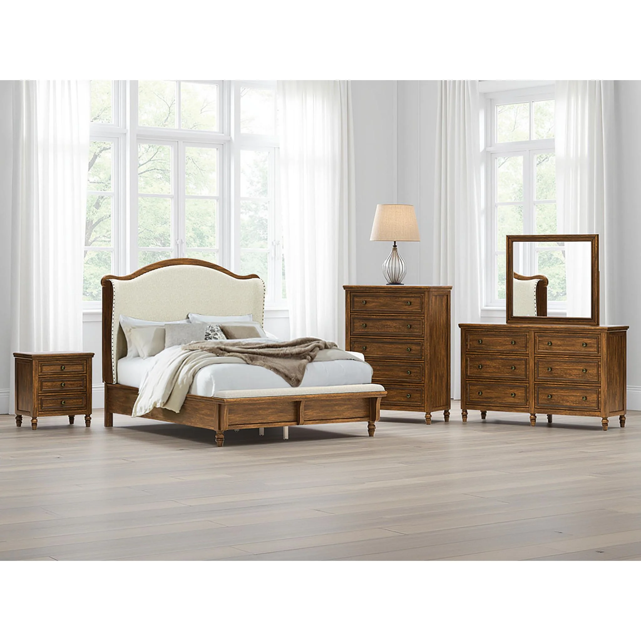 Sturlayne Panel Bed - Brown - Image 2