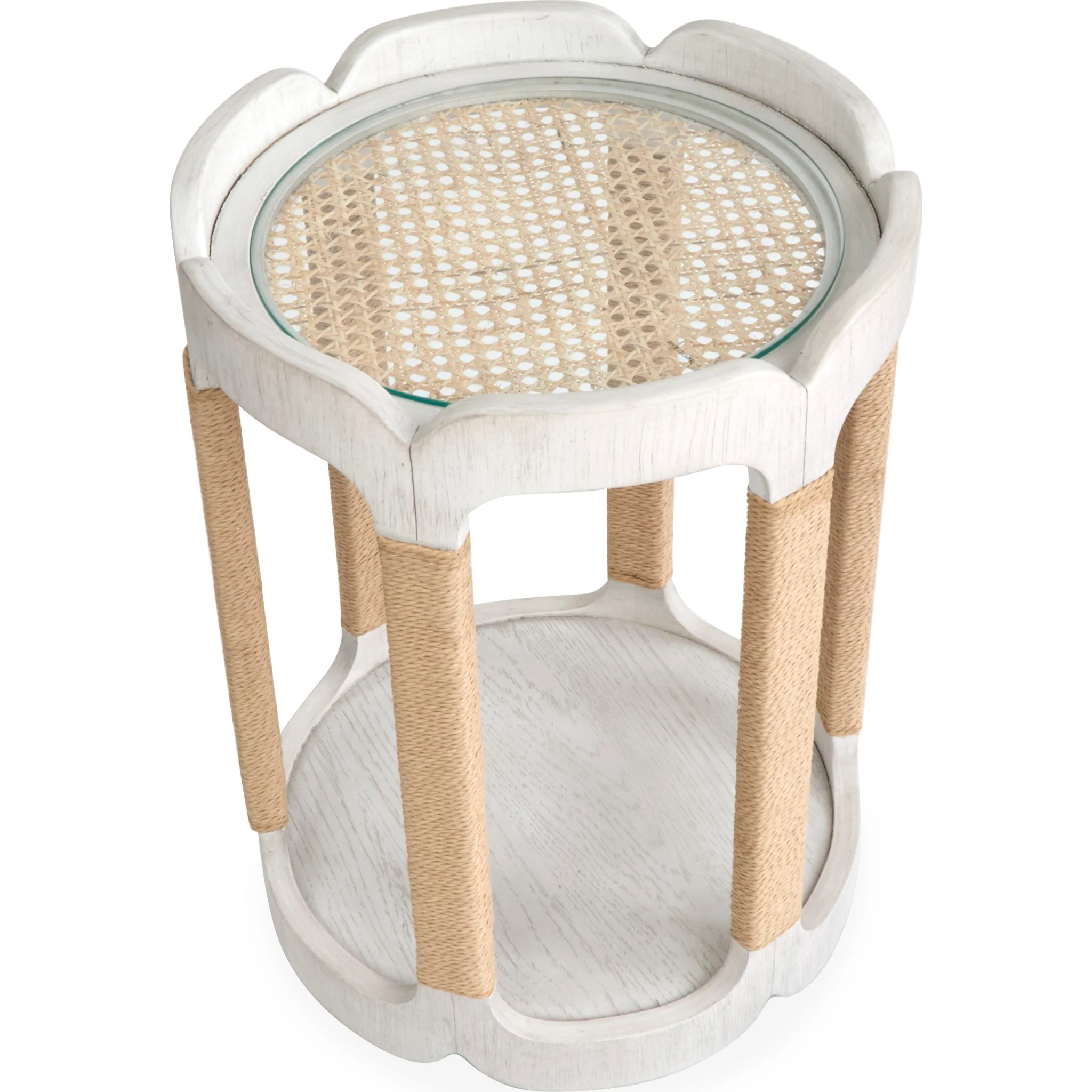 Sunset Cove Accent Table - Moonlight Pearl - Image 5