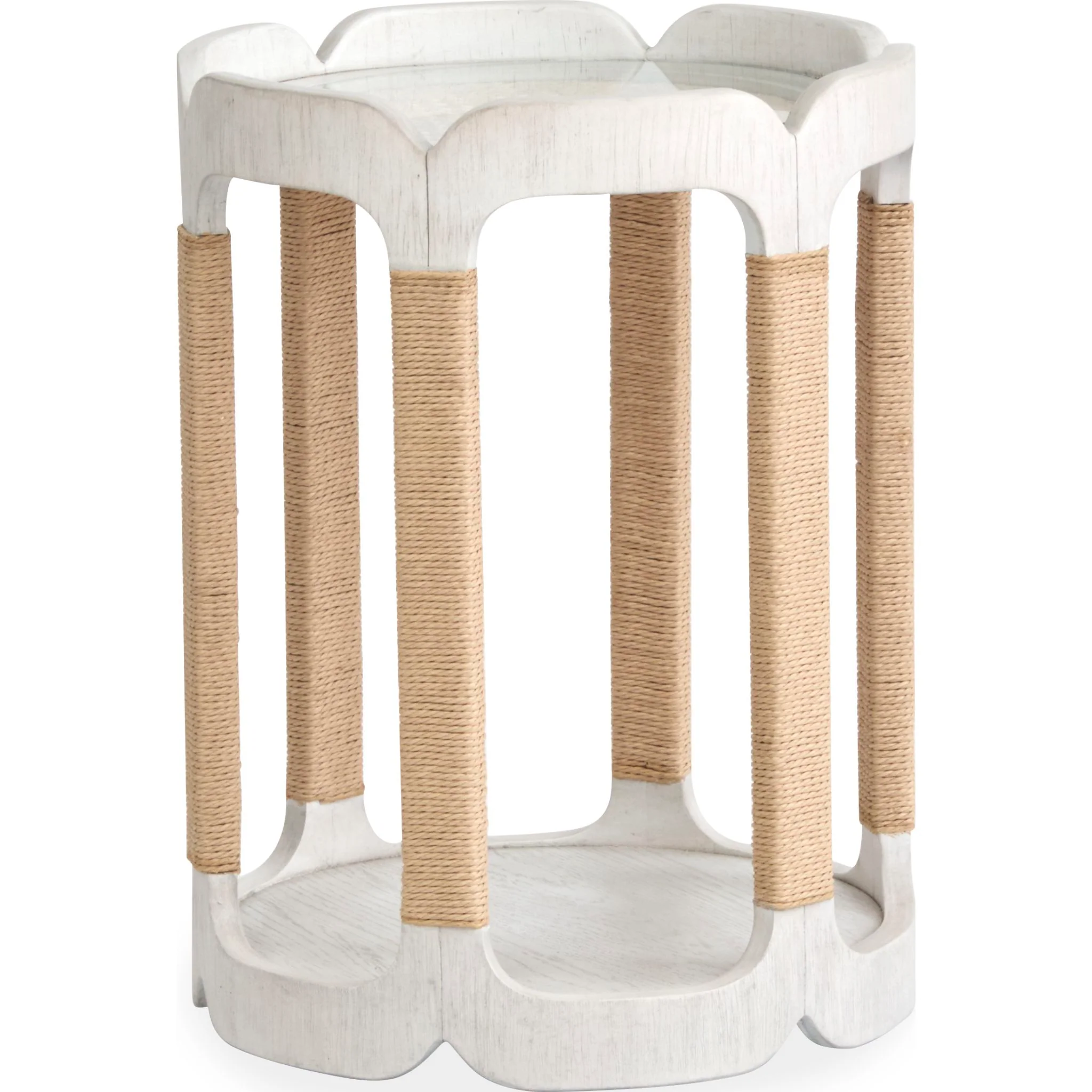 Sunset Cove Accent Table - Moonlight Pearl - Image 6