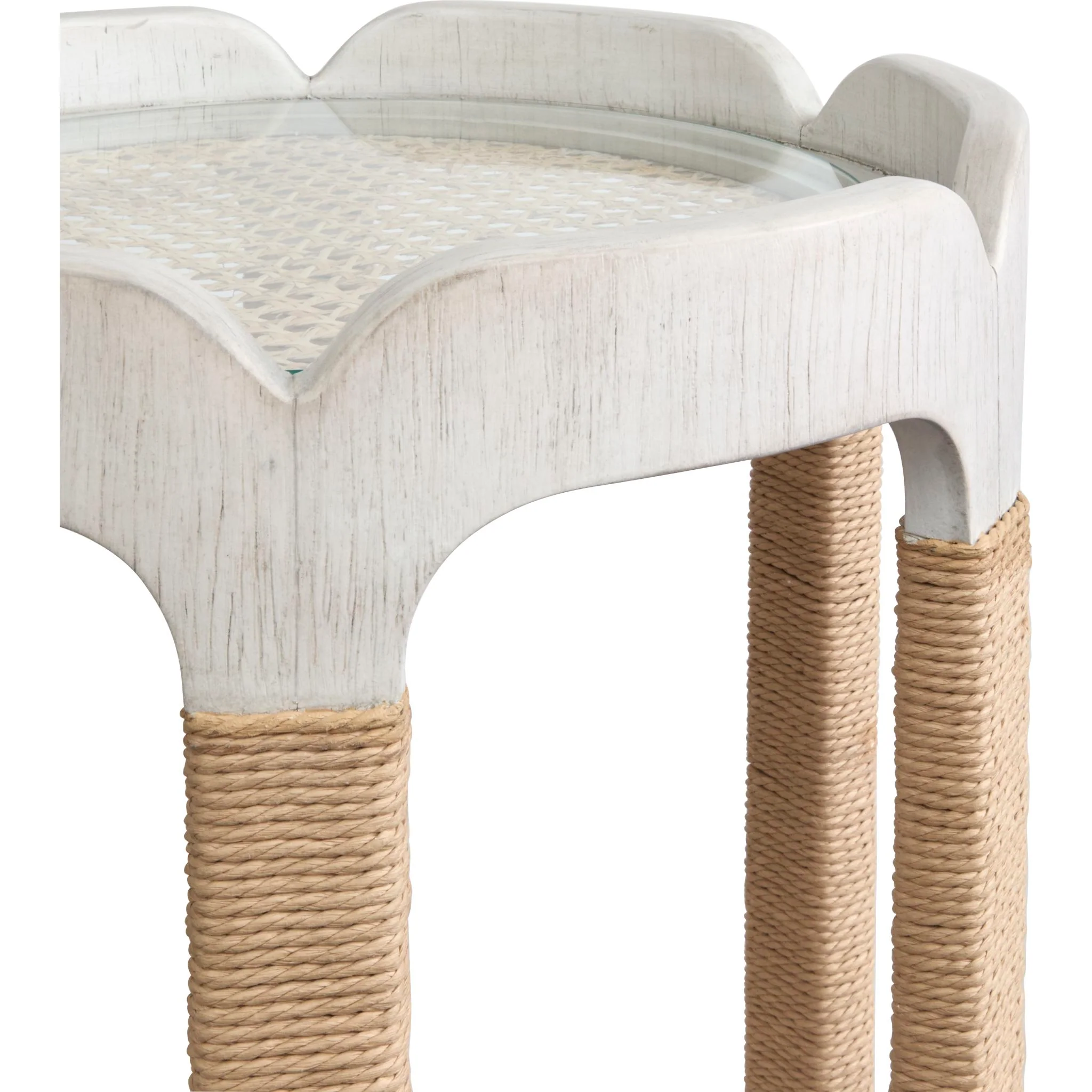 Sunset Cove Accent Table - Moonlight Pearl - Image 8