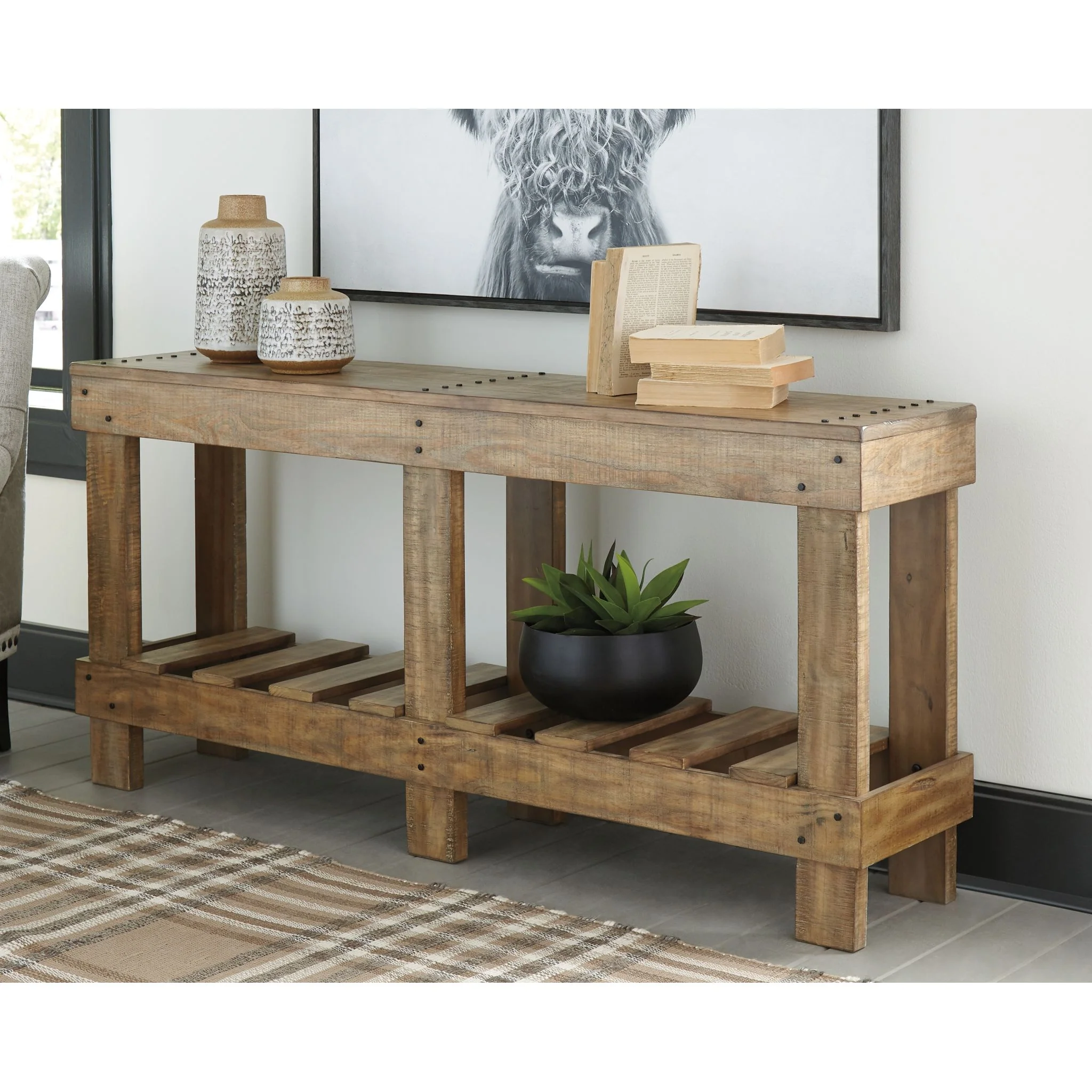 Susandeer Console Table - Brown - Image 2