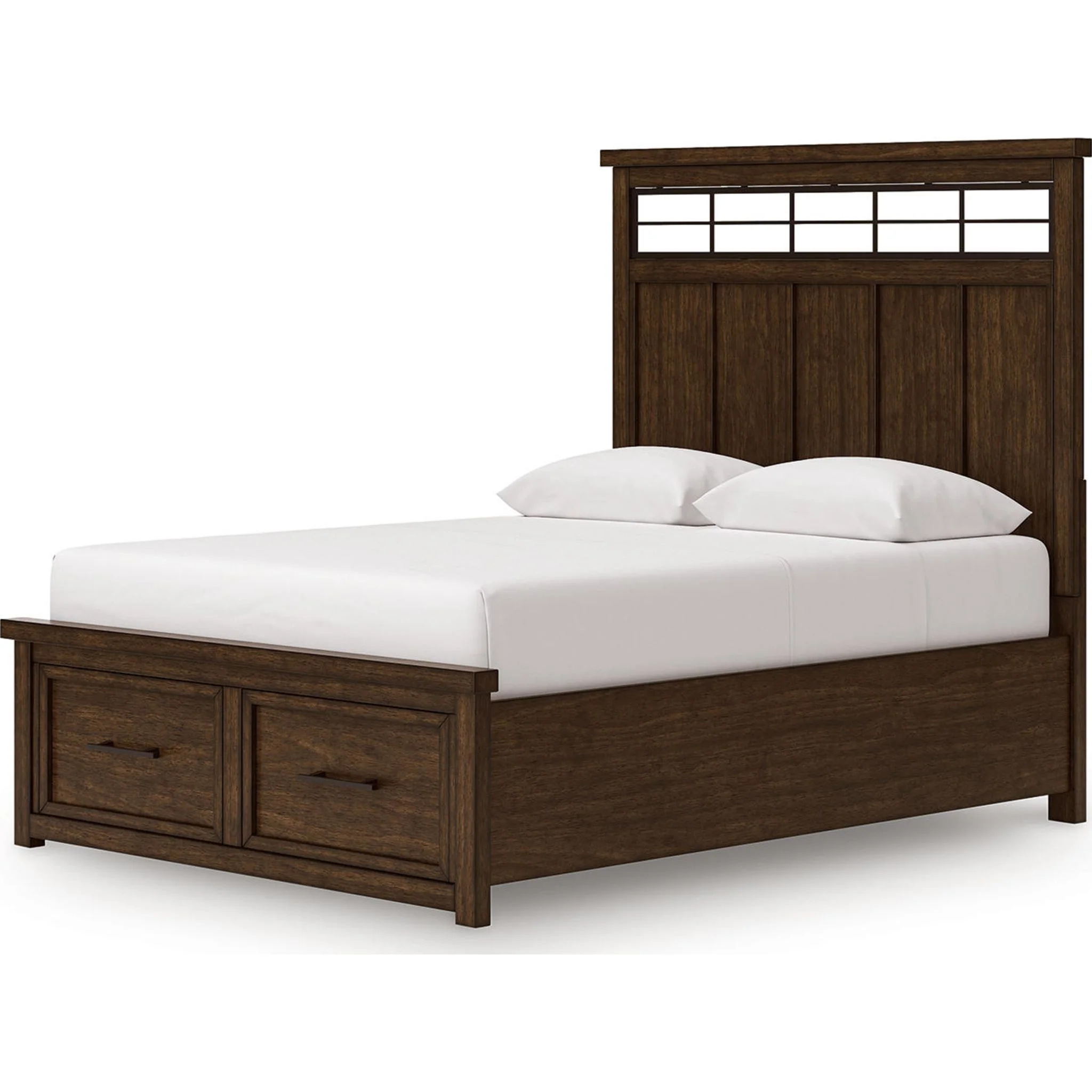 Taffenbrook Storage Bed - Medium Brown - Image 3