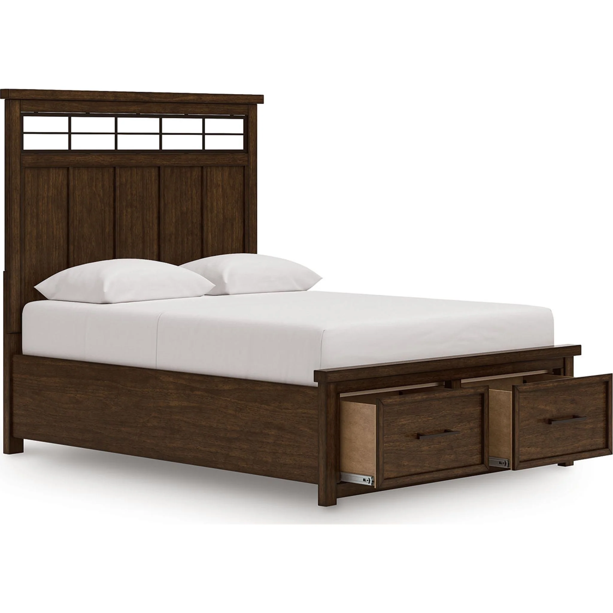 Taffenbrook Storage Bed - Medium Brown - Image 5