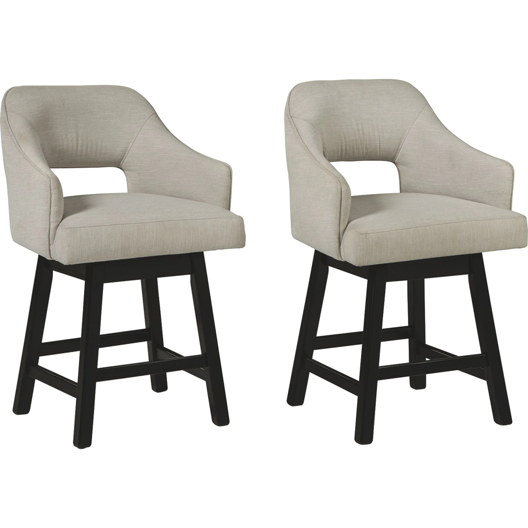 Tallenger Counter Height Stool - Linen - (D380-724) - Image 3