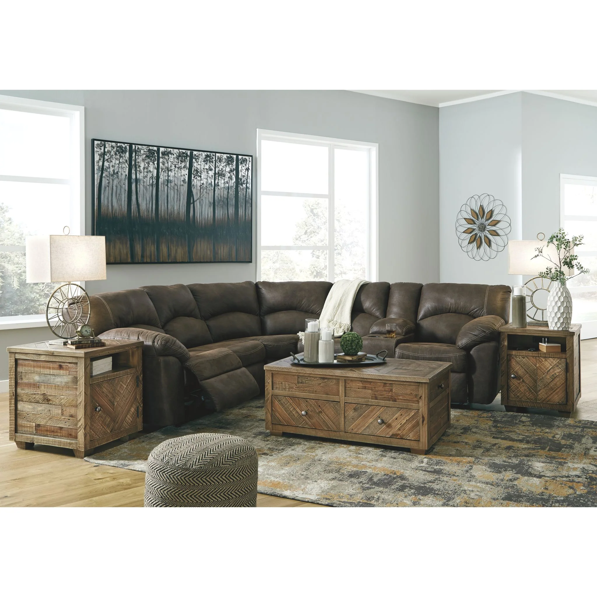 Tambo 2 Piece Reclining Sectional - Image 16