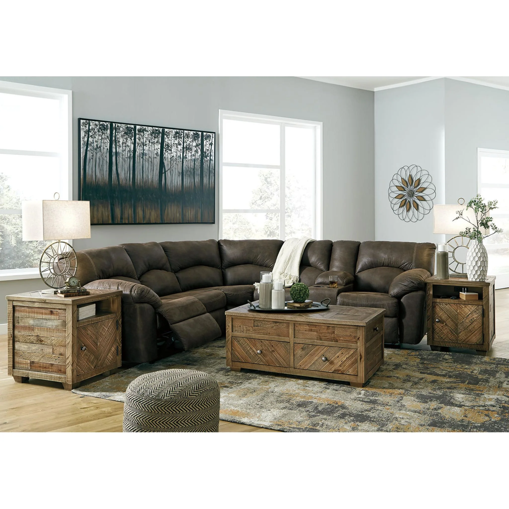 Tambo 2 Piece Reclining Sectional - Image 18