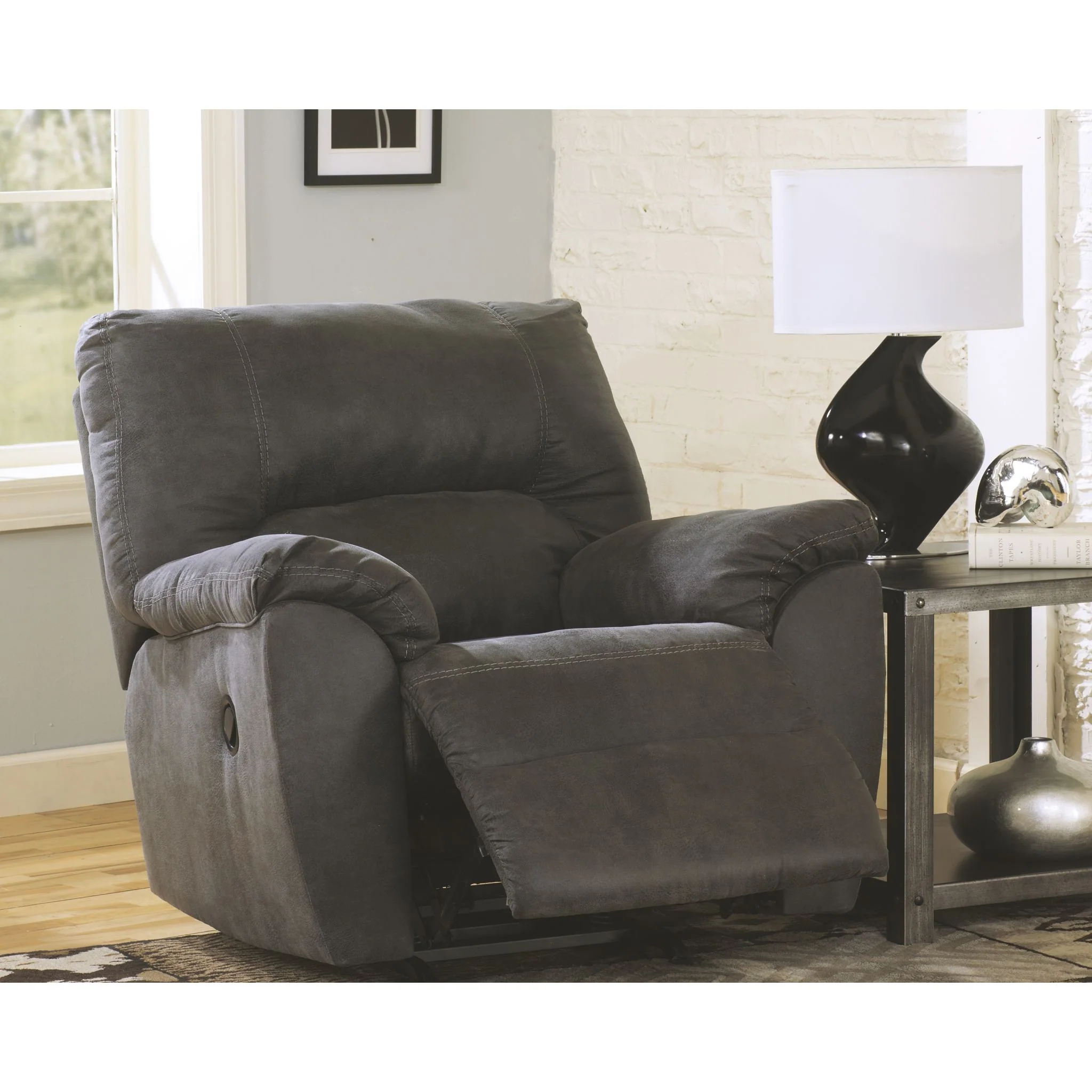 Tambo Rocker Recliner - Pewter - Image 2