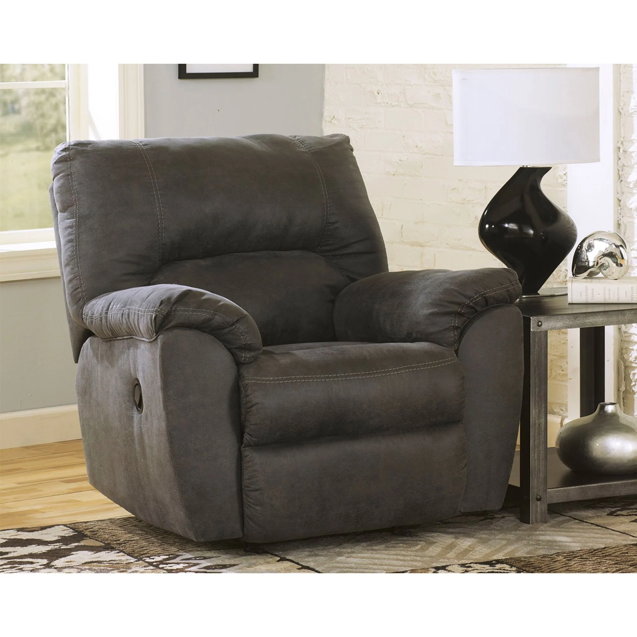 Tambo Rocker Recliner - Pewter - Image 3