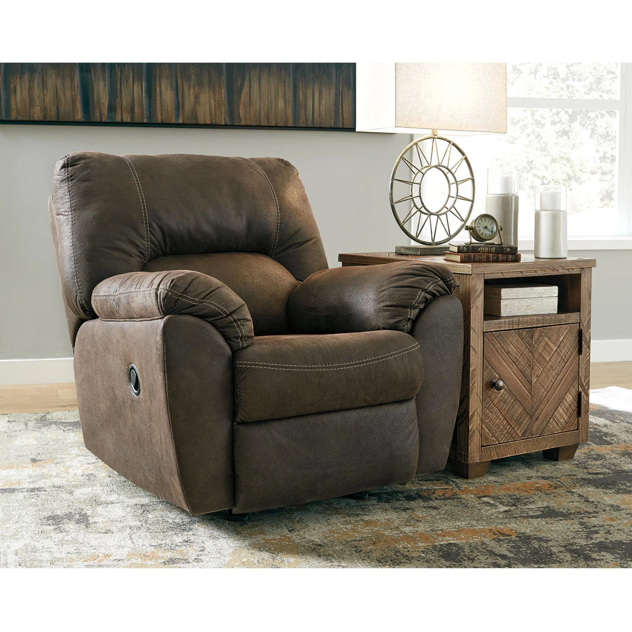 Tambo Rocker Recliner - Pewter - Image 38
