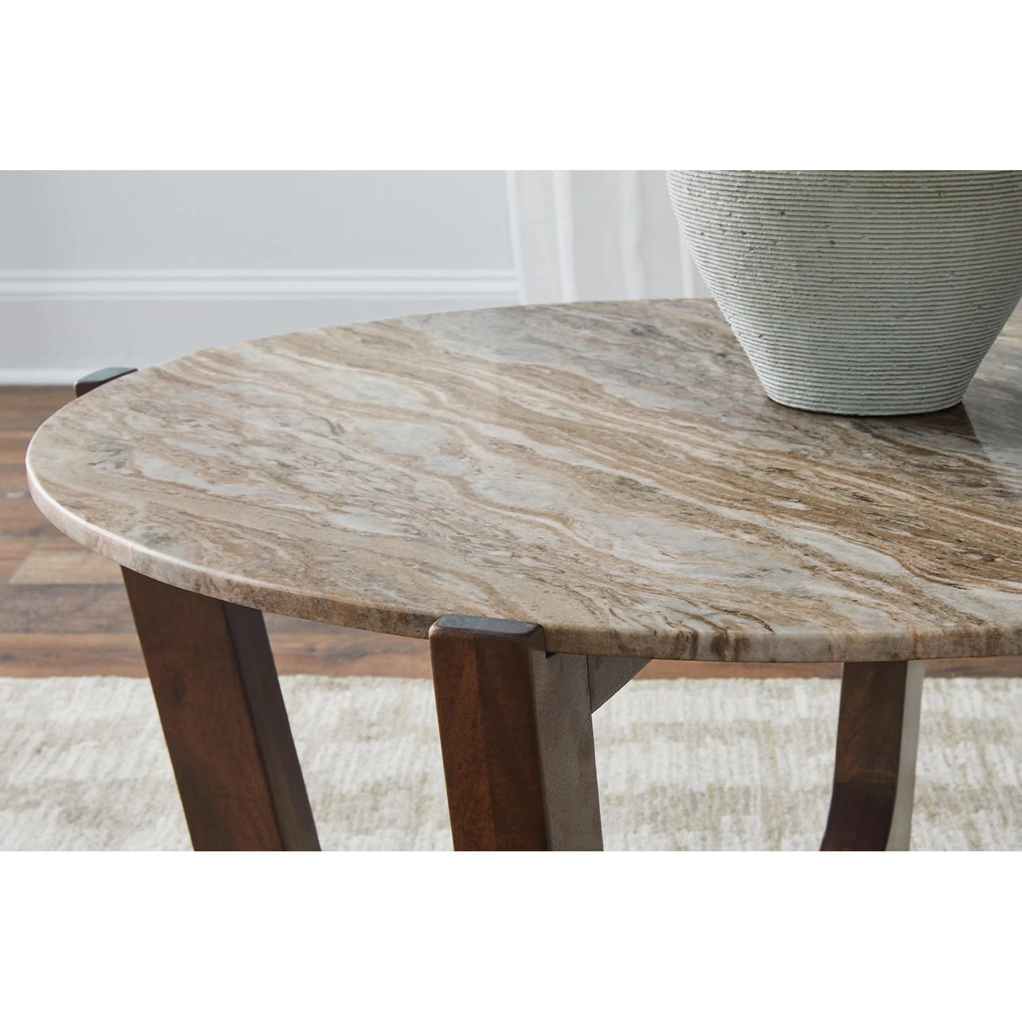 Tanidore Coffee Table - Warm Brown - Image 7