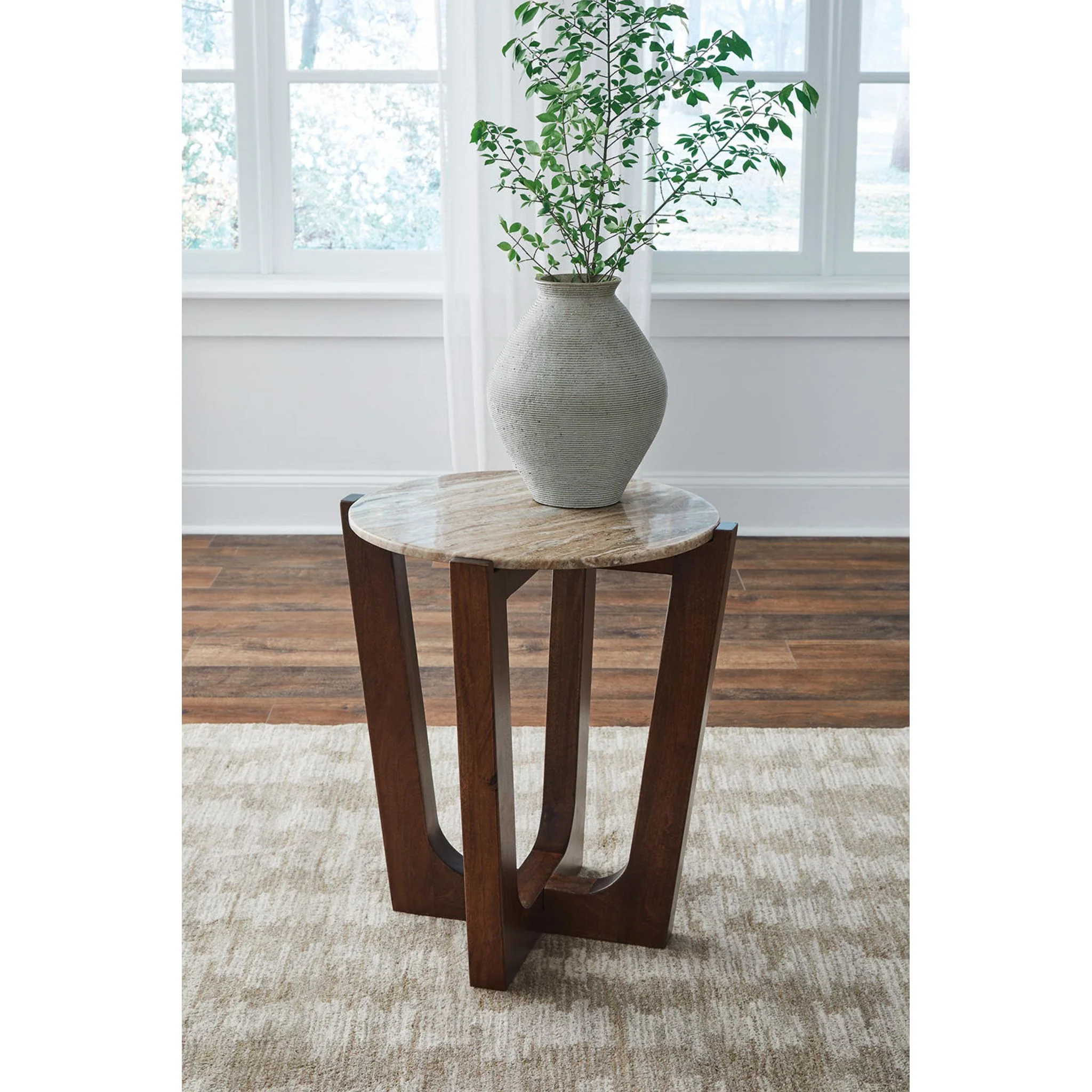 Tanidore End Table - Warm Brown - Image 2