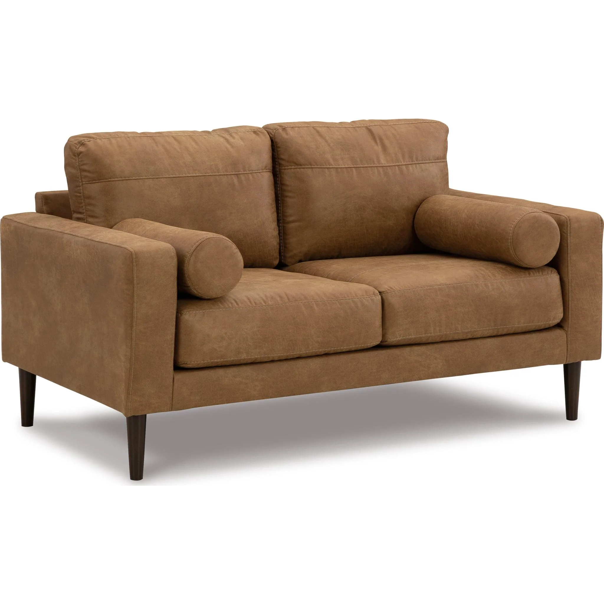 Telora Loveseat - Caramel - Image 6