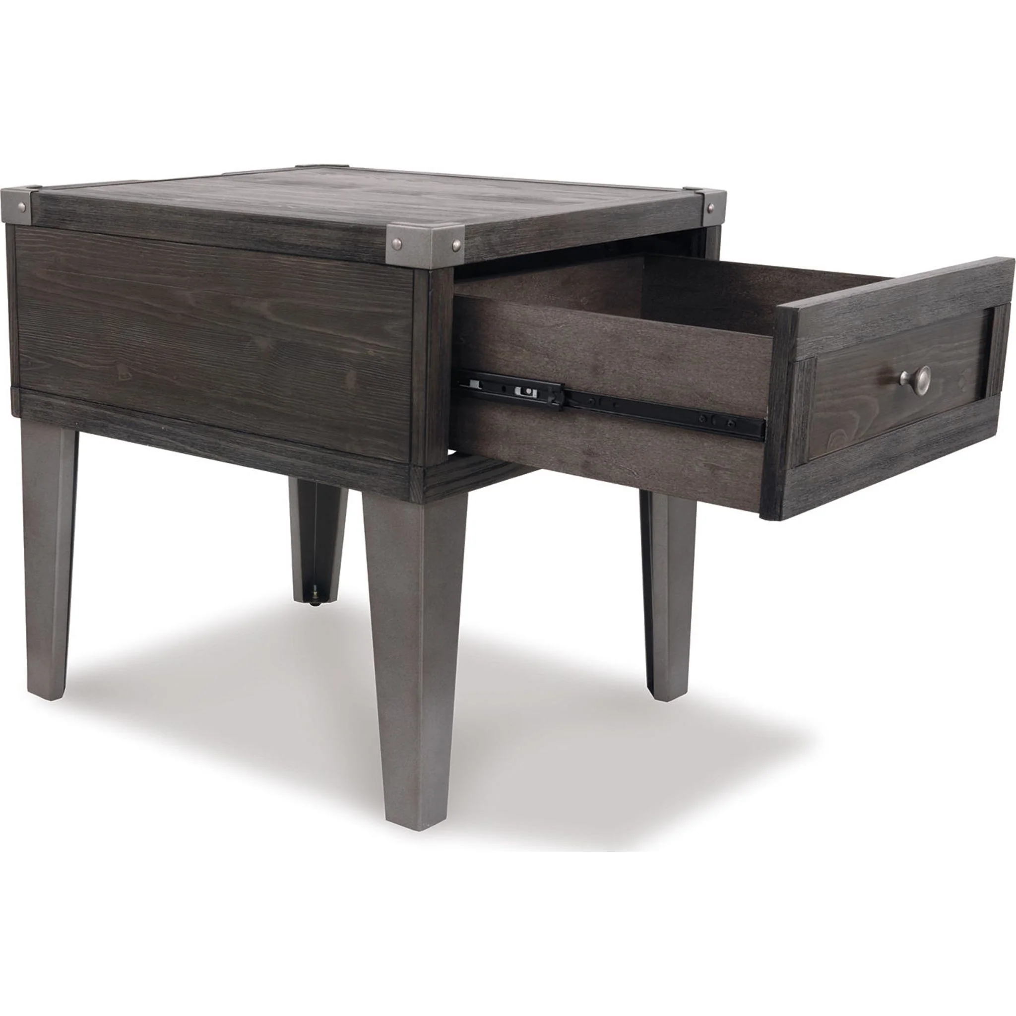 Todoe End Table - Dark Gray - Image 14