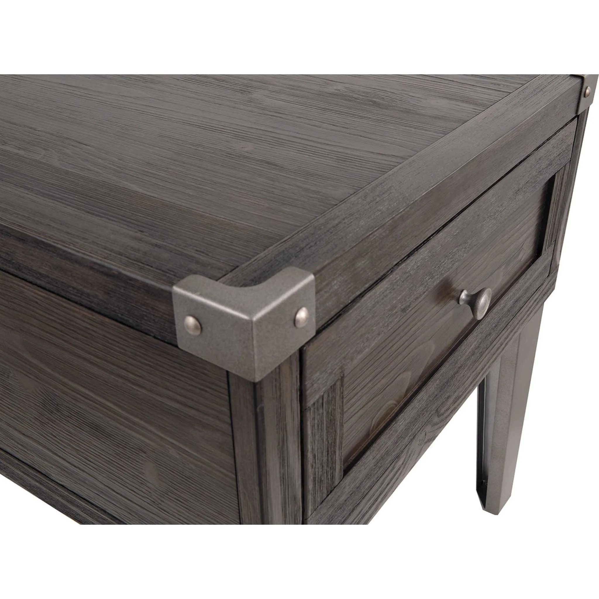 Todoe End Table - Dark Gray - Image 17