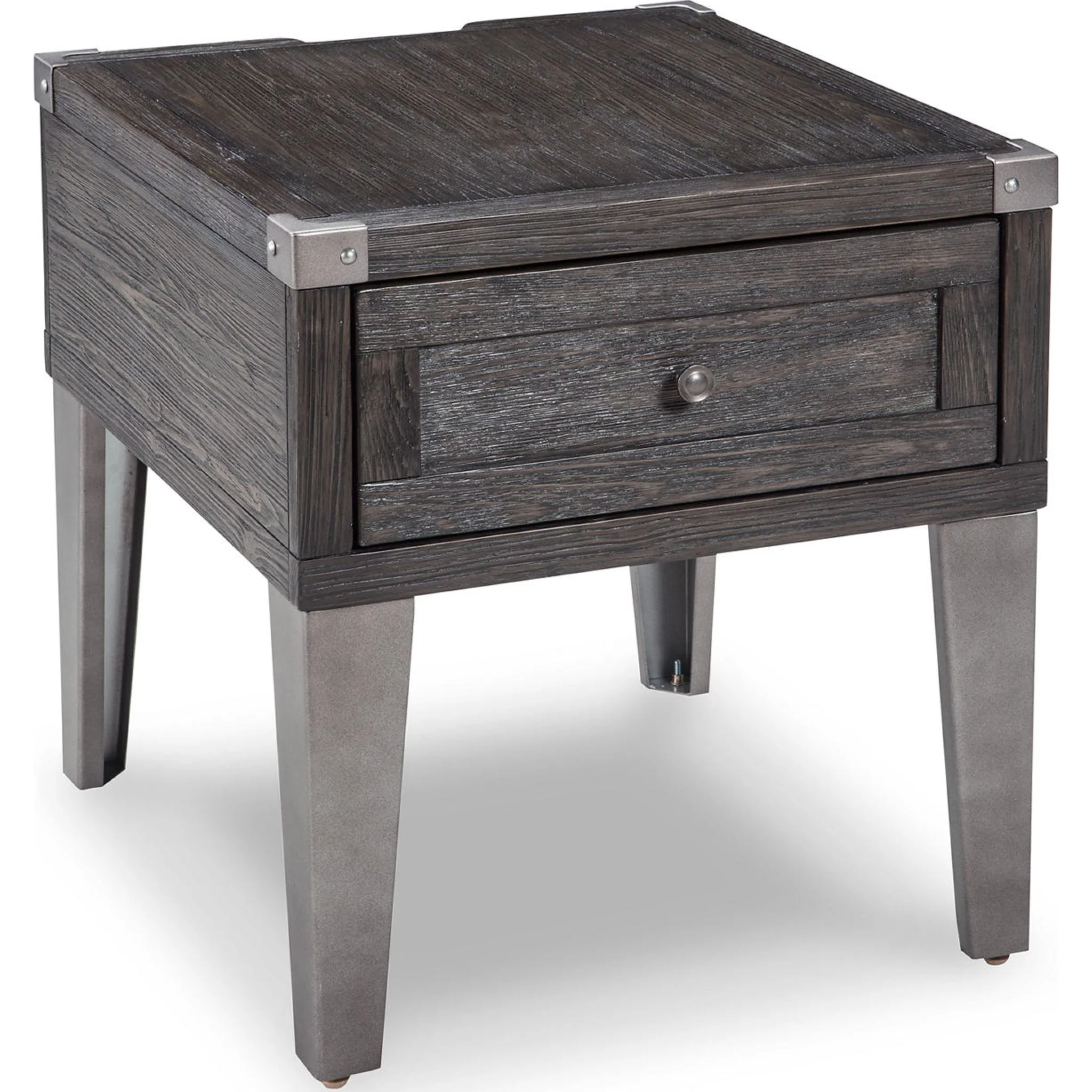 Todoe End Table - Dark Gray - Image 26