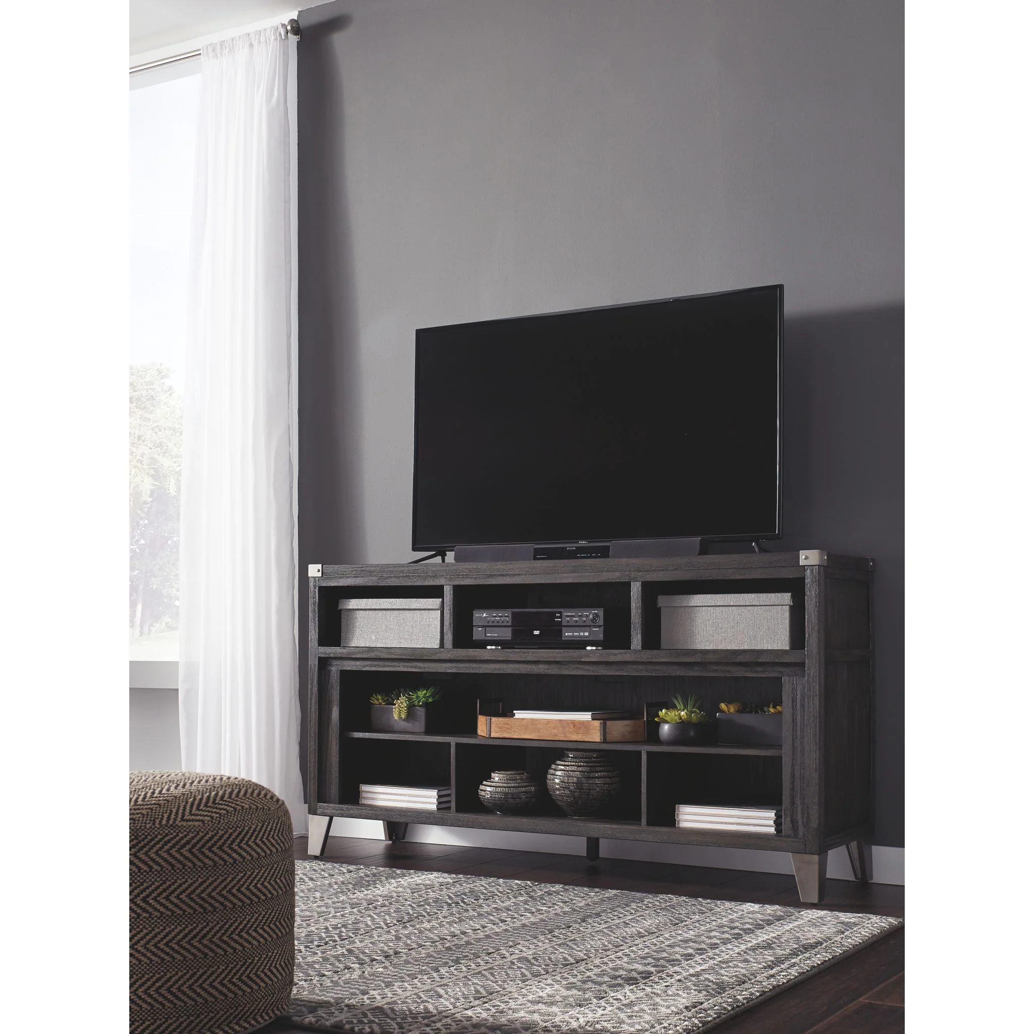 Todoe TV Stand - Gray - Image 2